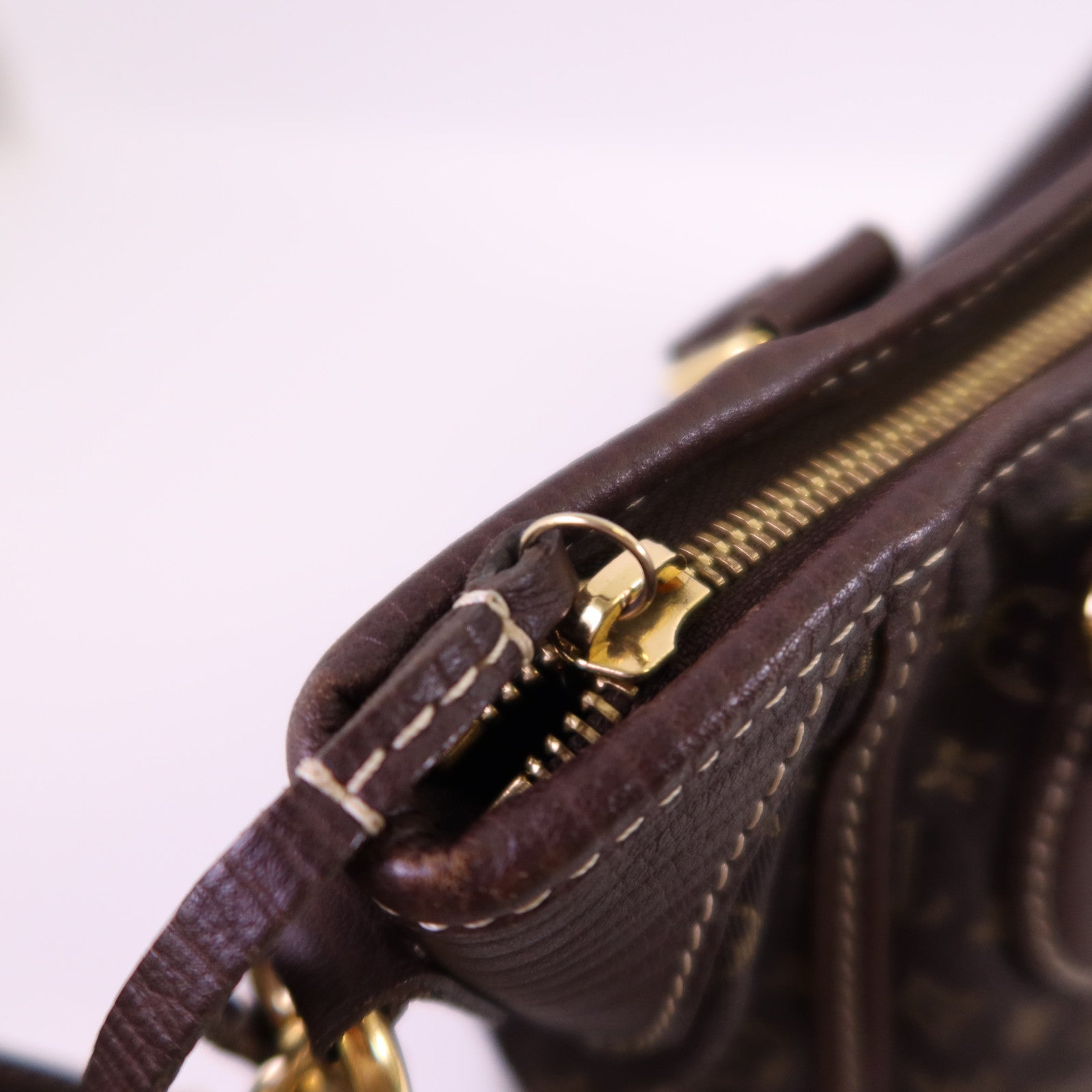 LOUIS VUITTON Monogram Mini Lin Angel Shoulder Bag金扣肩背袋