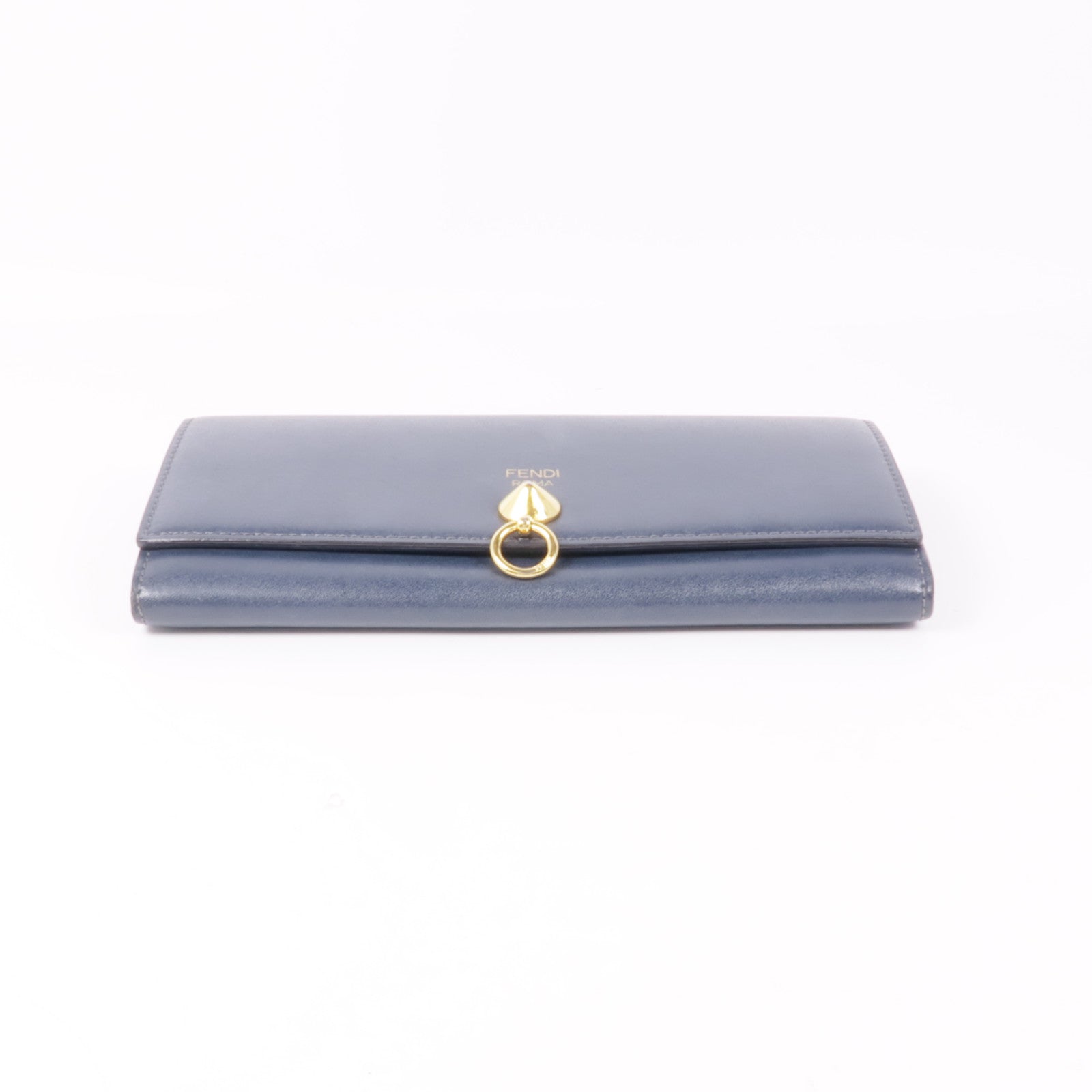 FENDI 牛皮皮革Wallet金扣長錢包