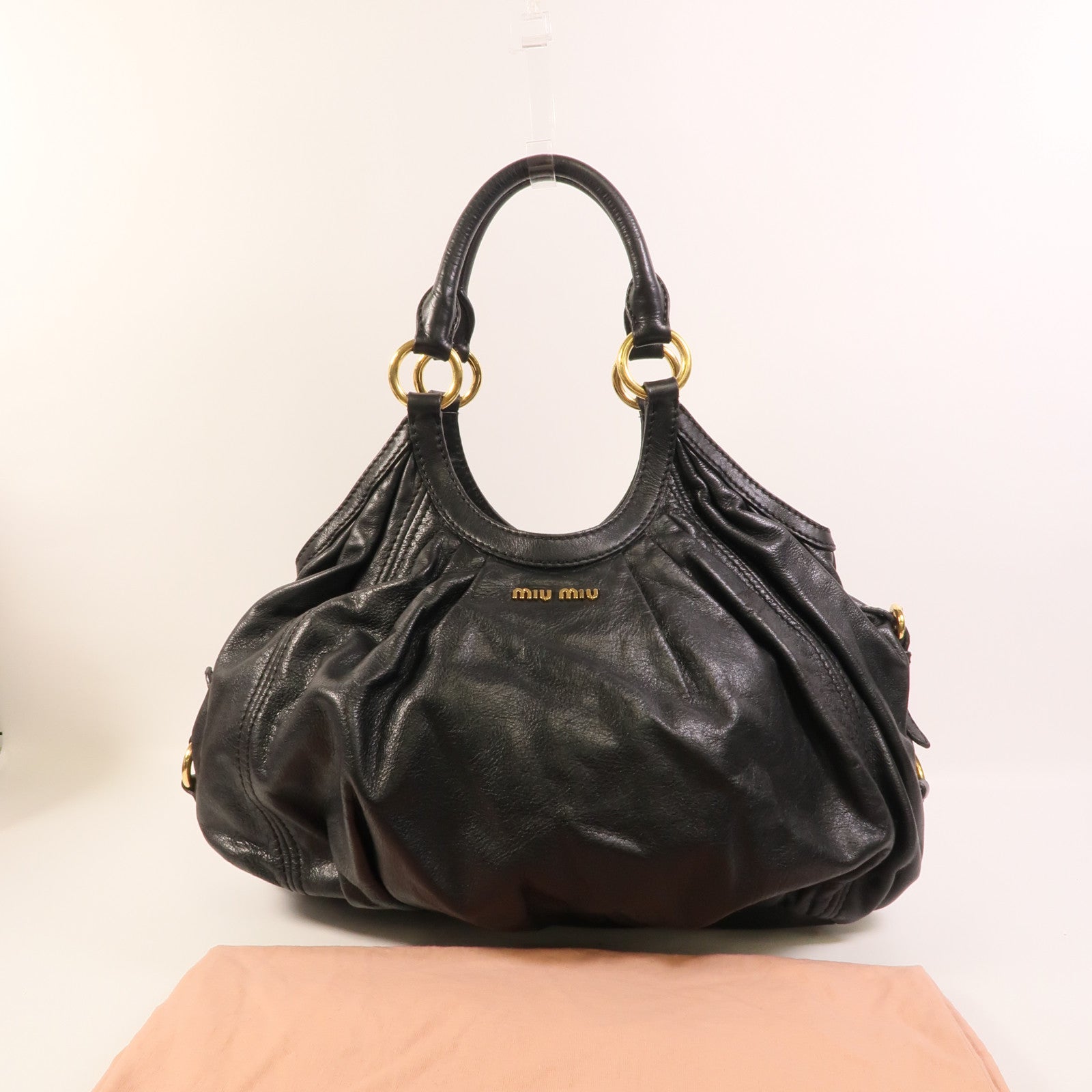 Miu Miu 牛皮皮革Shoulder Bag肩背袋
