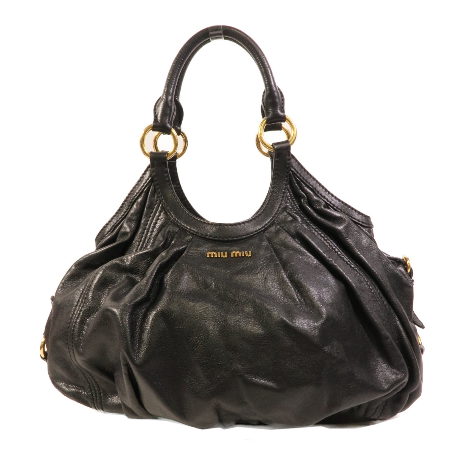 Miu Miu 牛皮皮革Shoulder Bag肩背袋