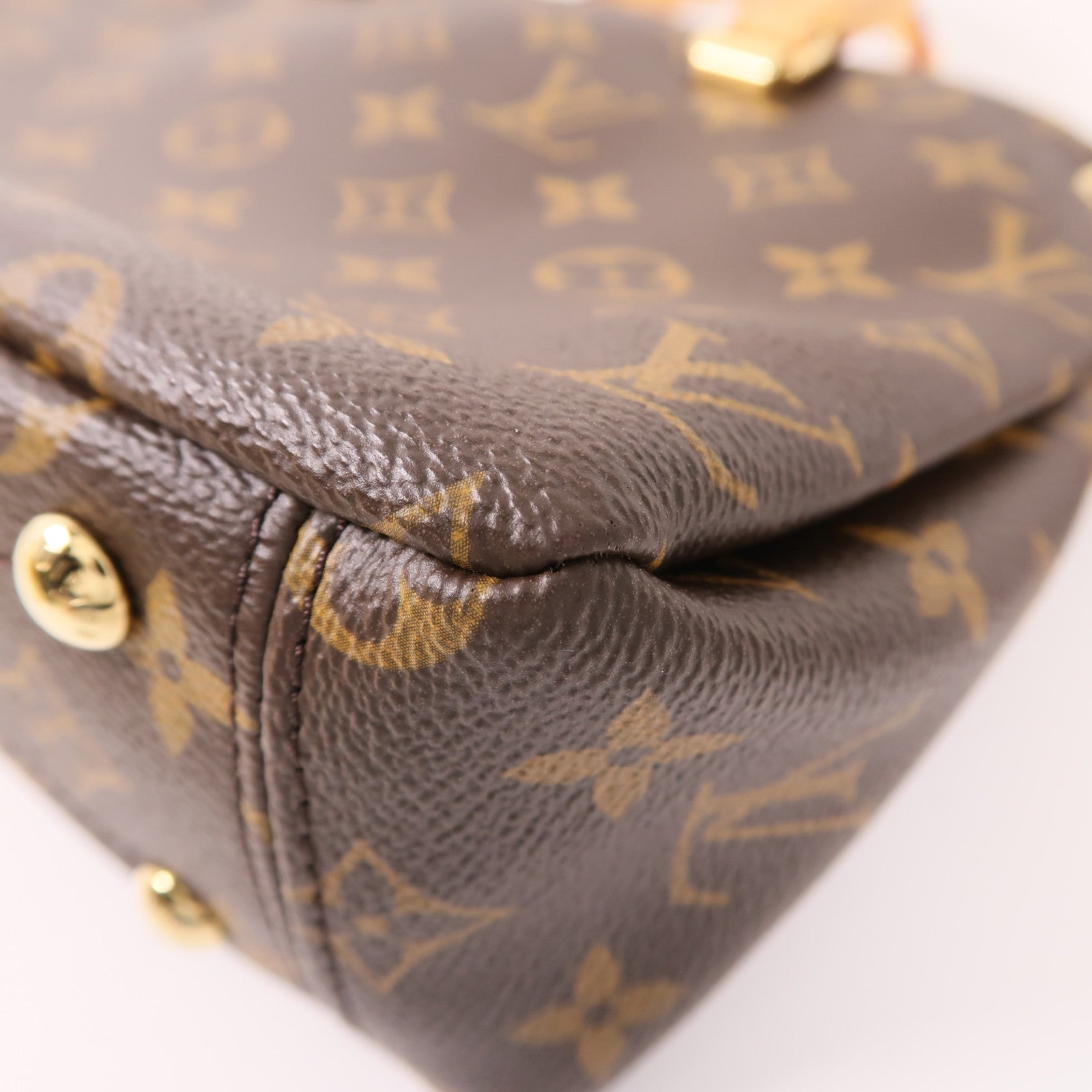LOUIS VUITTON Monogram Pallas BB金扣手挽肩背兩用袋