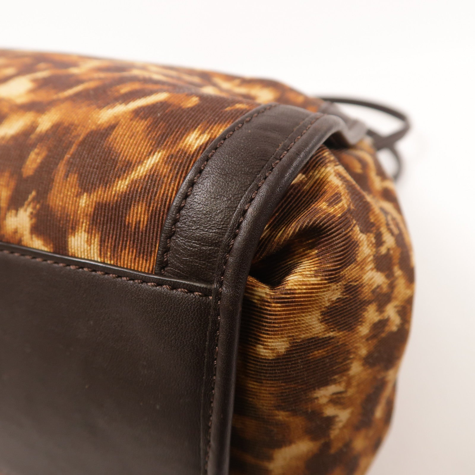 COACH 帆布Shoulder Bag金扣肩背袋
