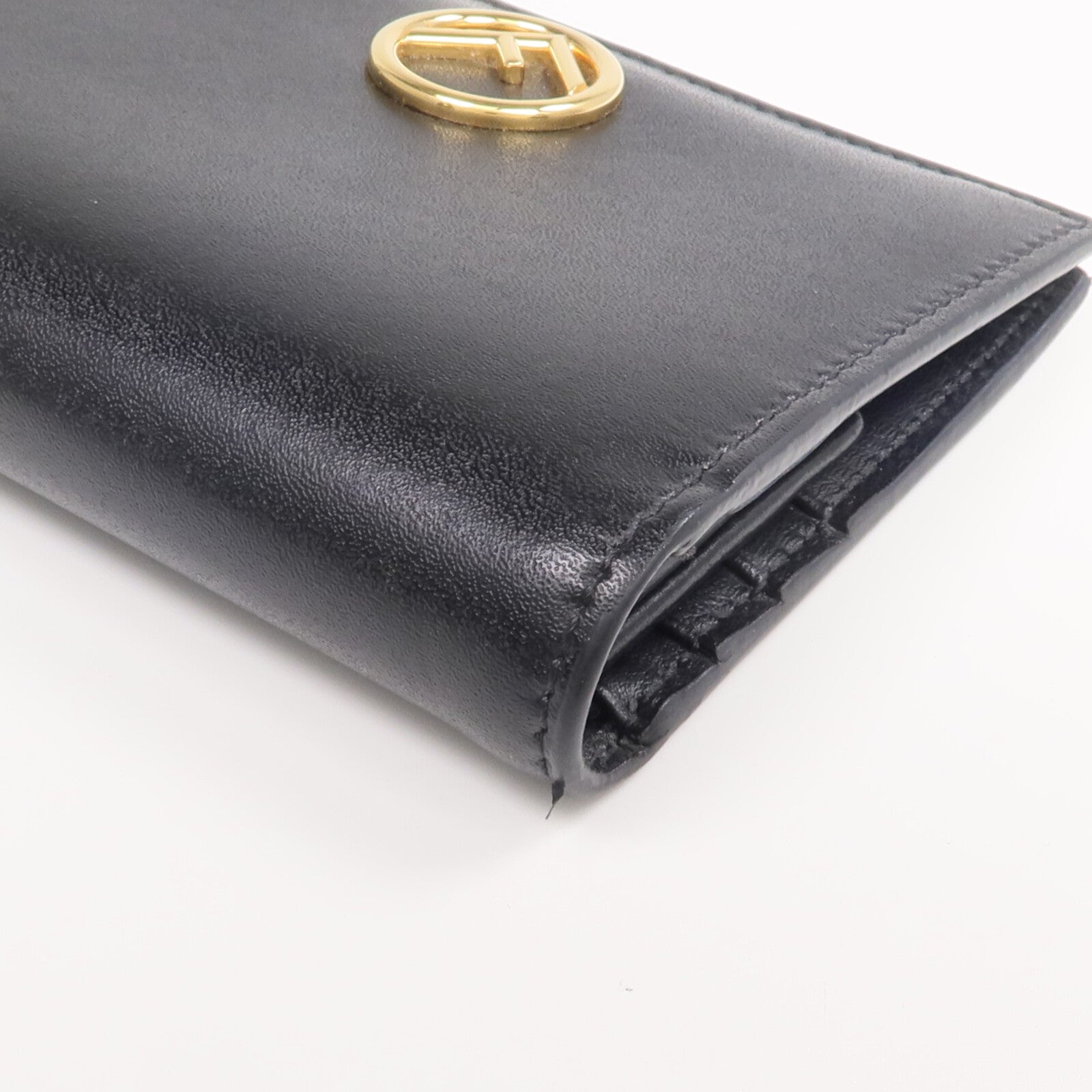 FENDI 牛皮皮革Wallet金扣錢包