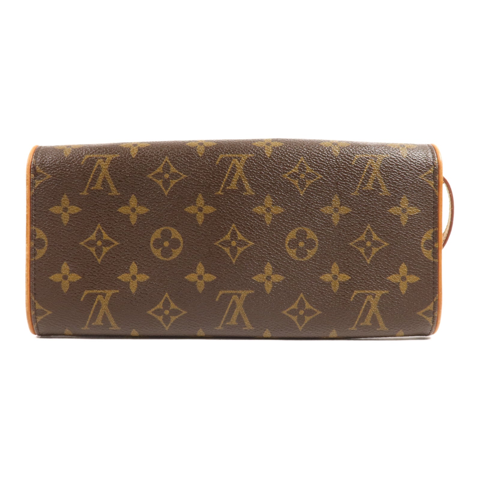 LOUIS VUITTON Monogram Pochette Twin GM金扣肩背袋