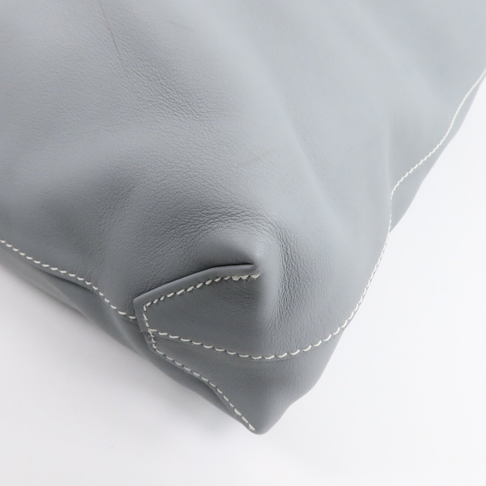 HERMES Swift皮革Double Sens 28肩背袋/手挽袋Gris Pantin/Poussier