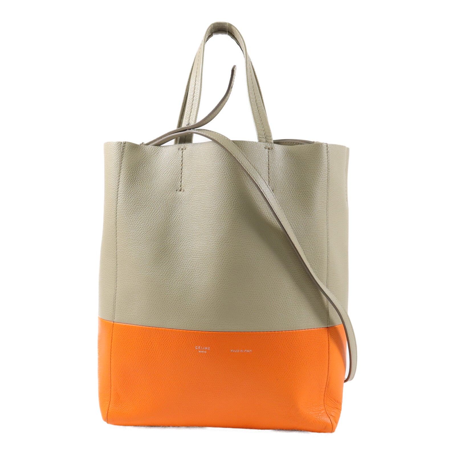 CELINE 牛皮皮革Small Vertical Cabas手挽肩背兩用袋