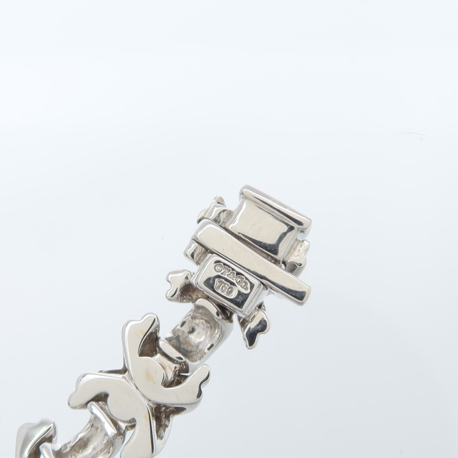 TIFFANY＆CO 18K白金Lynn Diamond Necklace項鍊