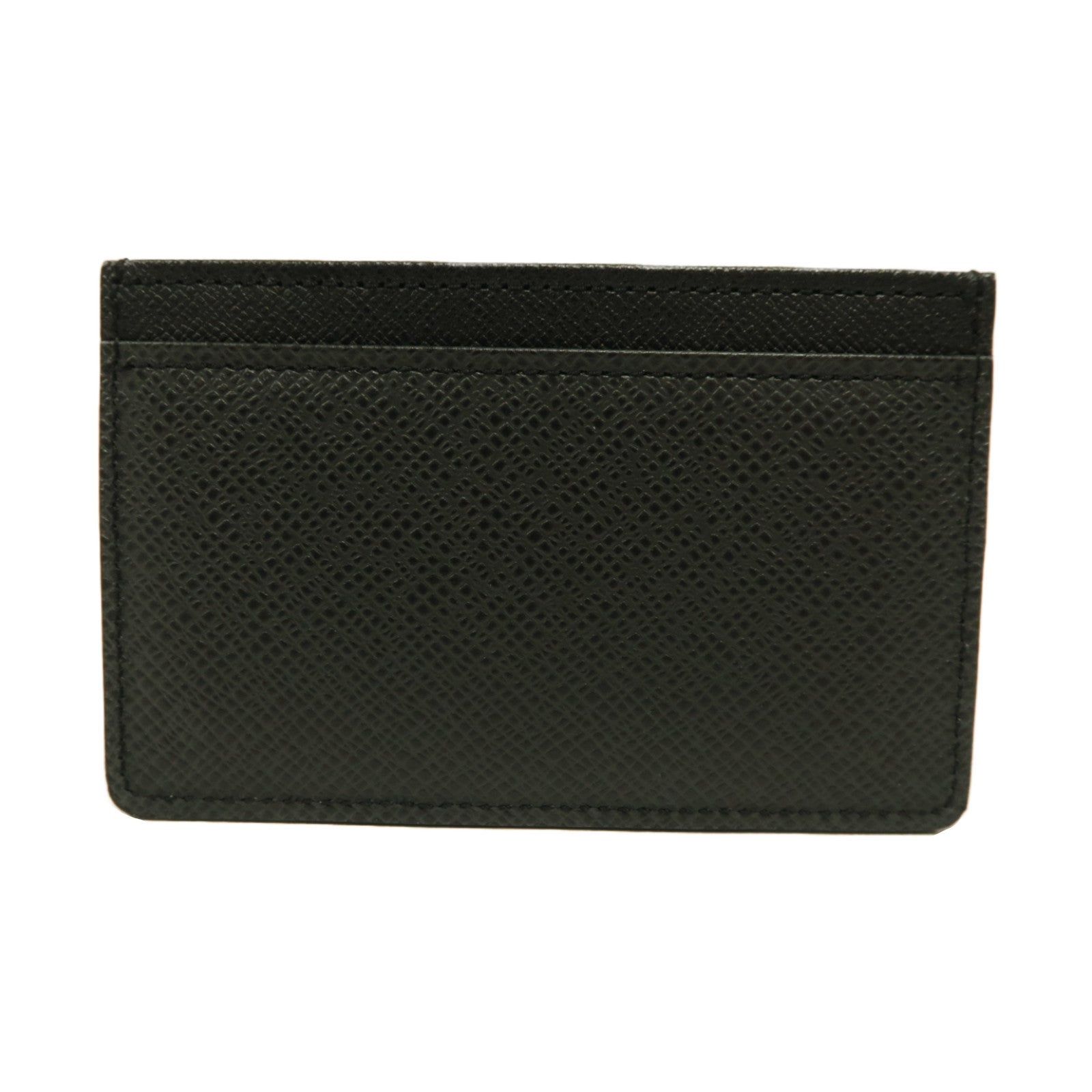 LOUIS VUITTON 【激減優惠】Taiga Porto Cal Sampur Card Holder卡片套黑色