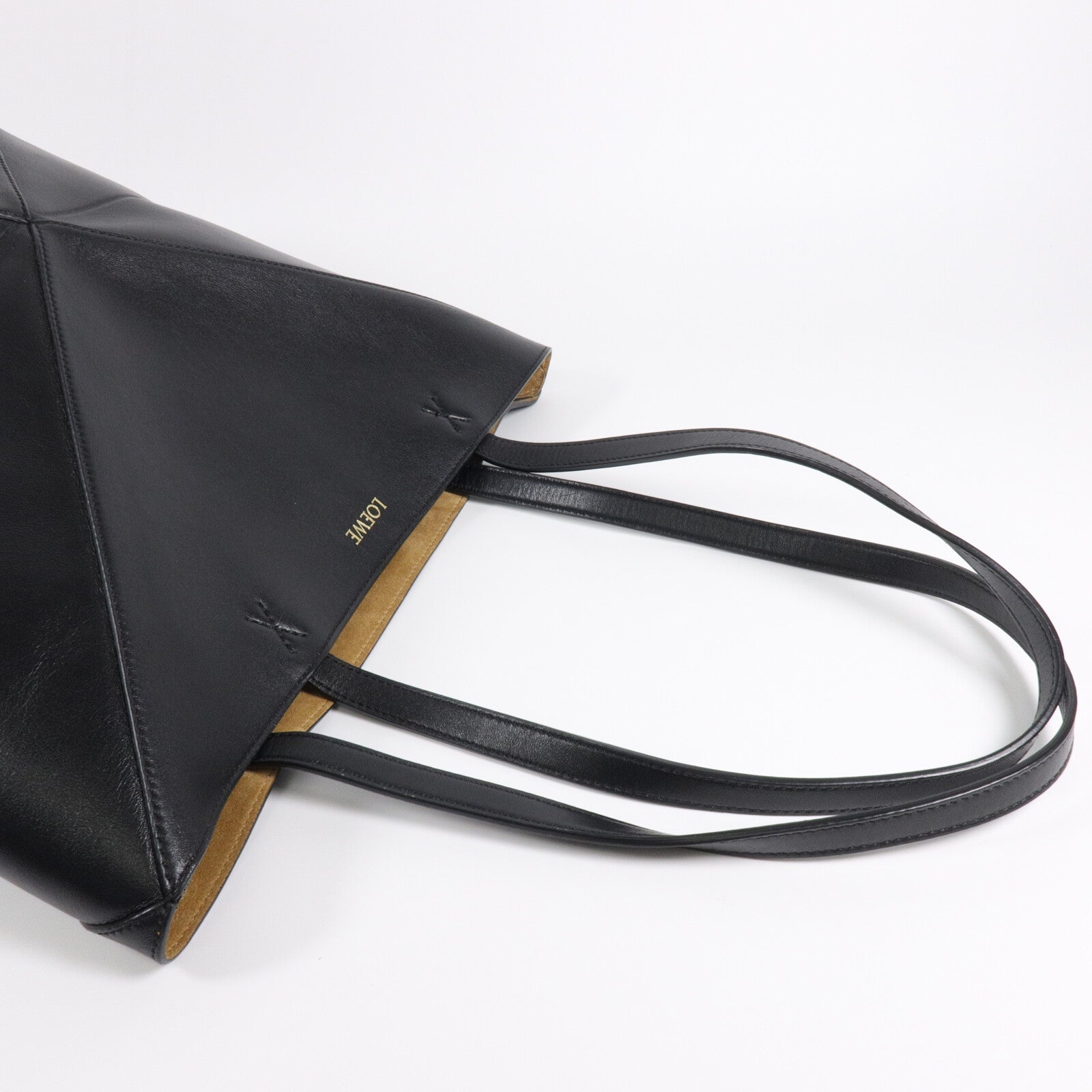 LOEWE 牛皮皮革Puzzle Fold Medium肩背袋
