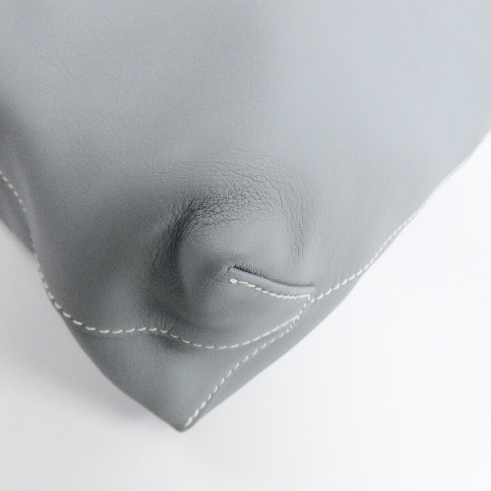 HERMES Swift皮革Double Sens 28肩背袋/手挽袋Gris Pantin/Poussier