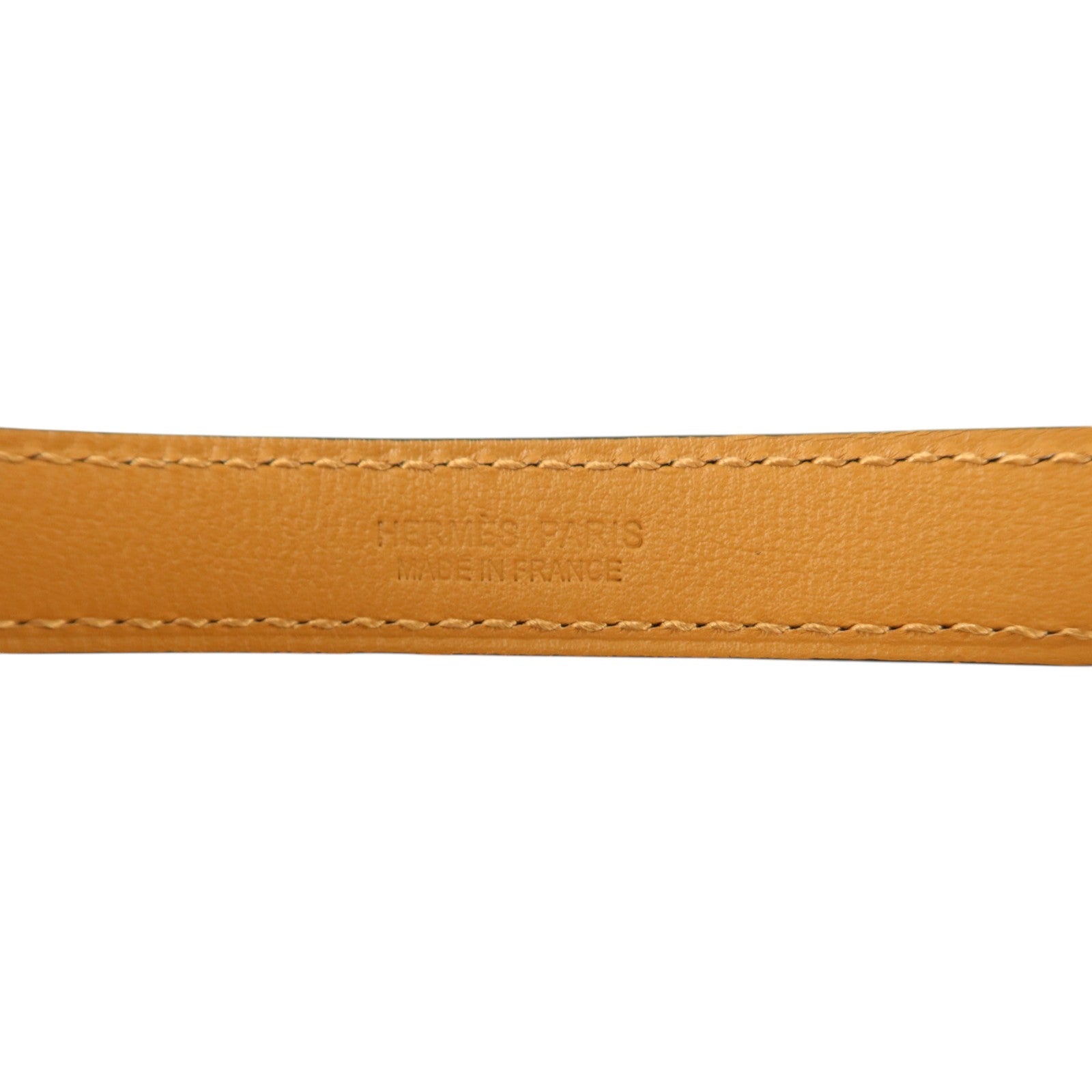 HERMES Epsom皮革POP H Belt金扣皮帶Noir