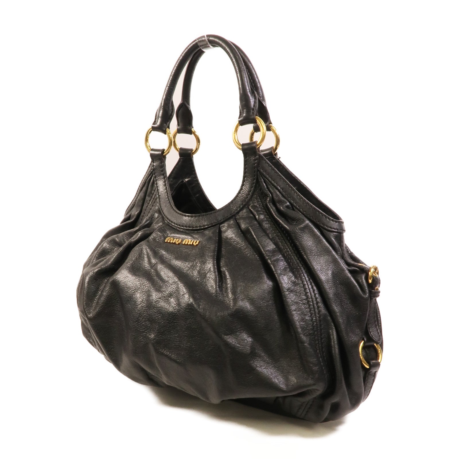 Miu Miu 牛皮皮革Shoulder Bag肩背袋