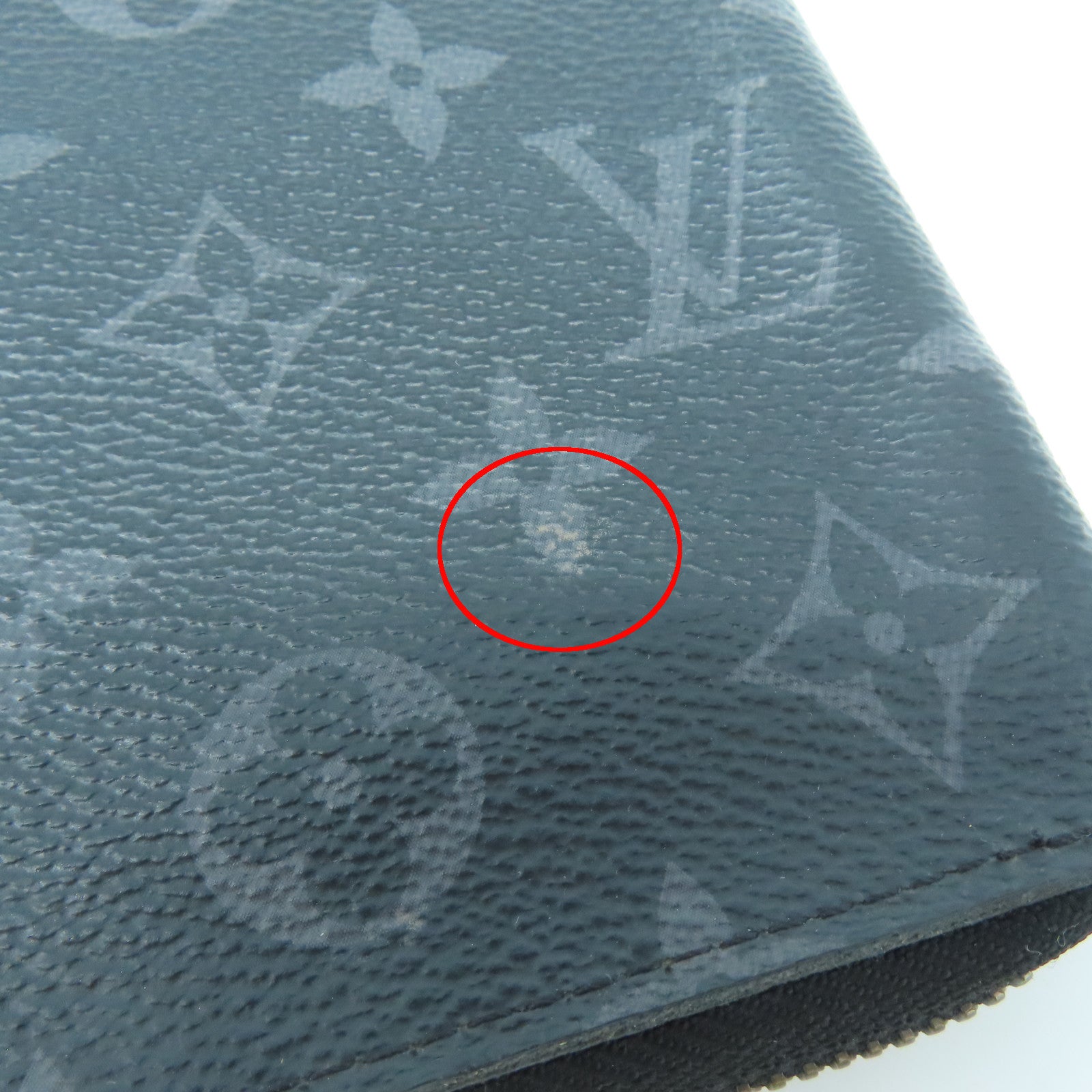 LOUIS VUITTON 【激減優惠】Monogram Eclipse Zippy Wallet Vertical銀扣長錢包黑色