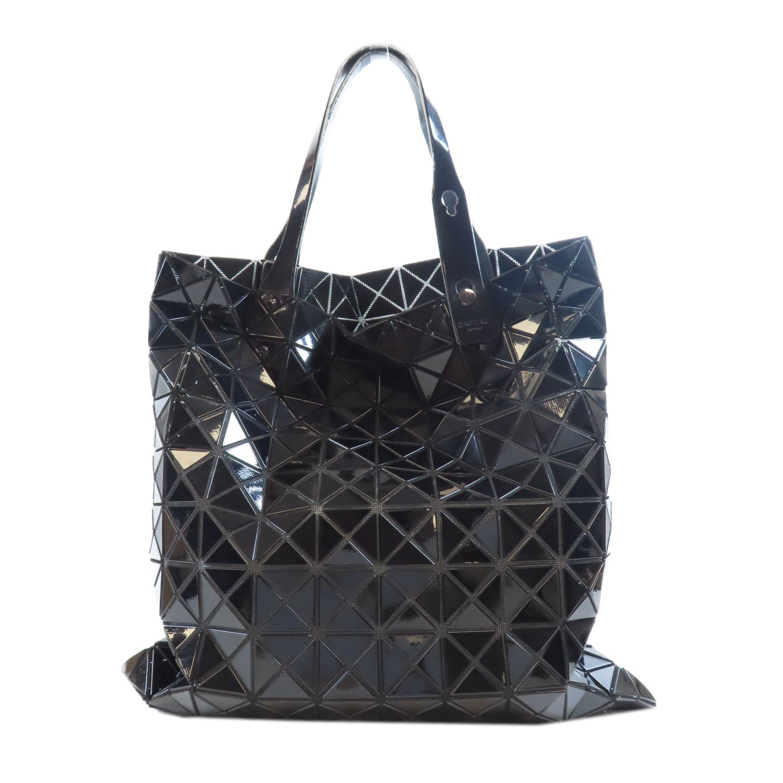 BAO BAO ISSEYMIYAKE PVC Shoulder Bag手挽袋黑色