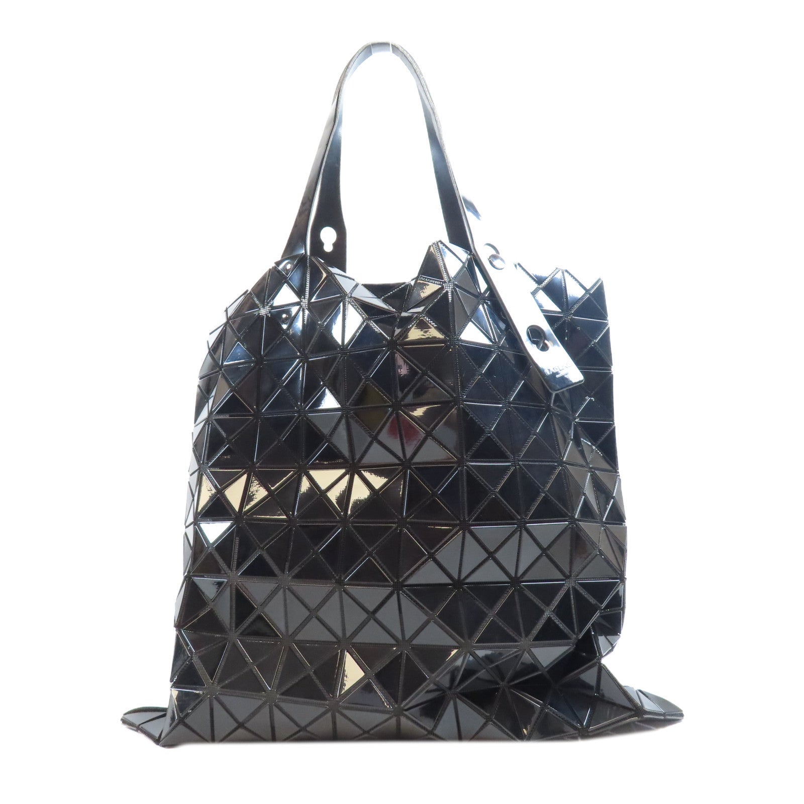 BAO BAO ISSEYMIYAKE PVC Shoulder Bag手挽袋黑色