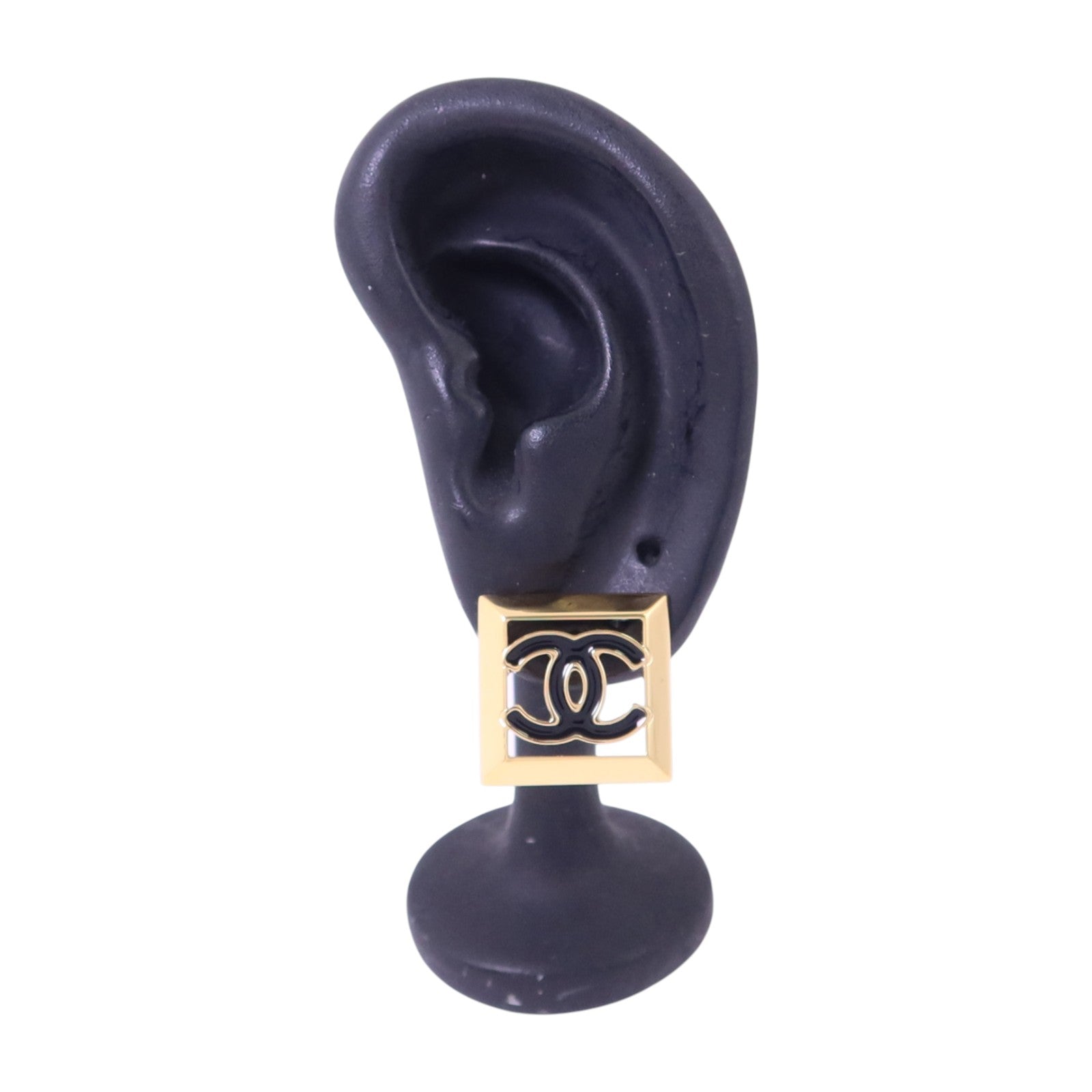 CHANEL 金屬Earrings金扣耳環
