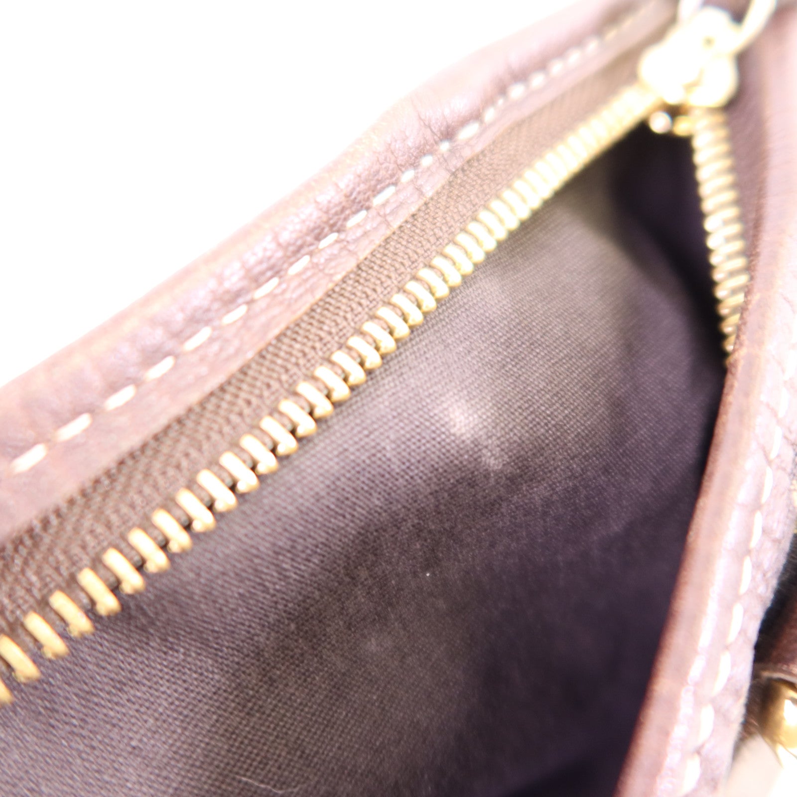 LOUIS VUITTON Monogram Mini Lin Angel Shoulder Bag金扣肩背袋