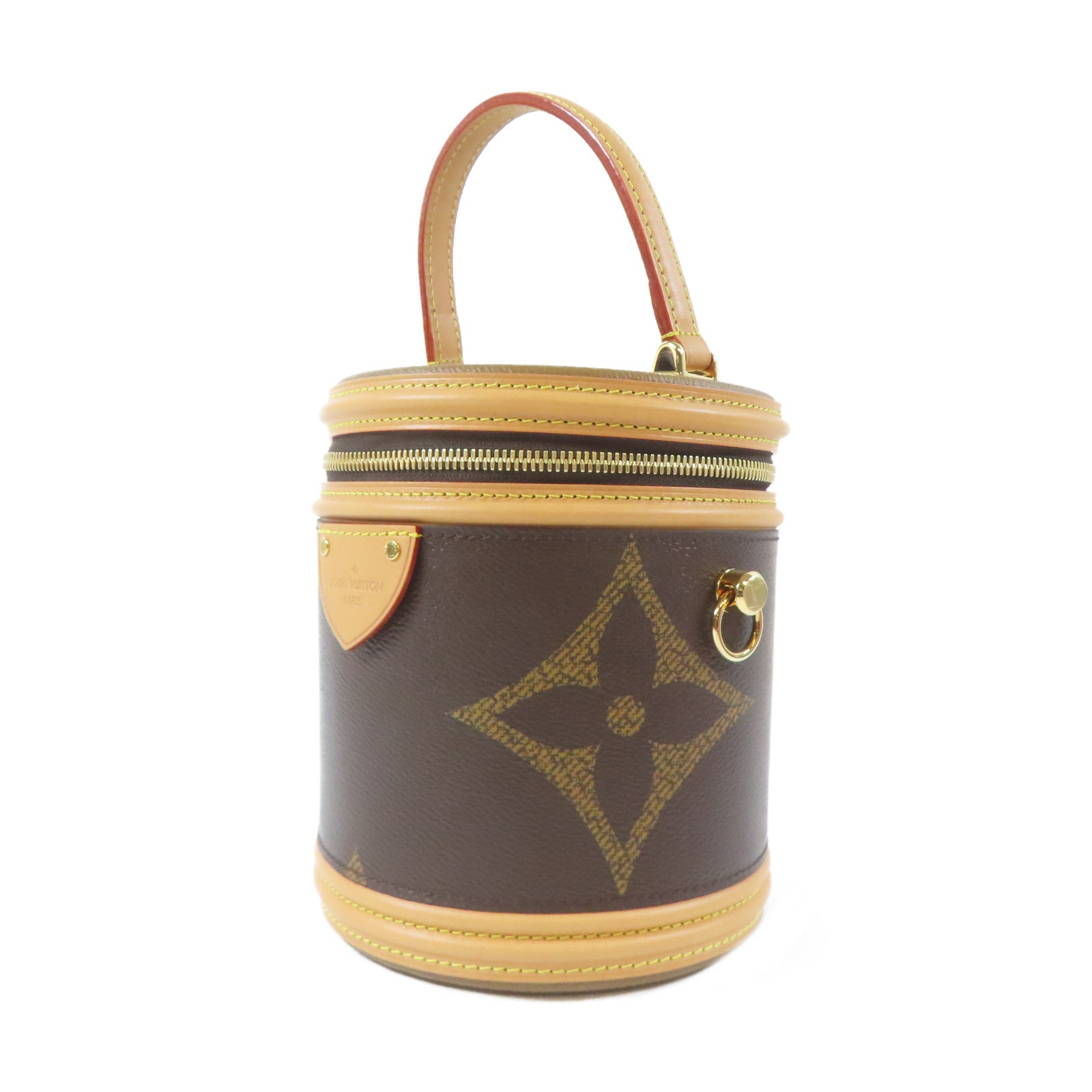 LOUIS VUITTON 【激減優惠】Monogram Giant Cannes金扣手挽肩背兩用袋啡色