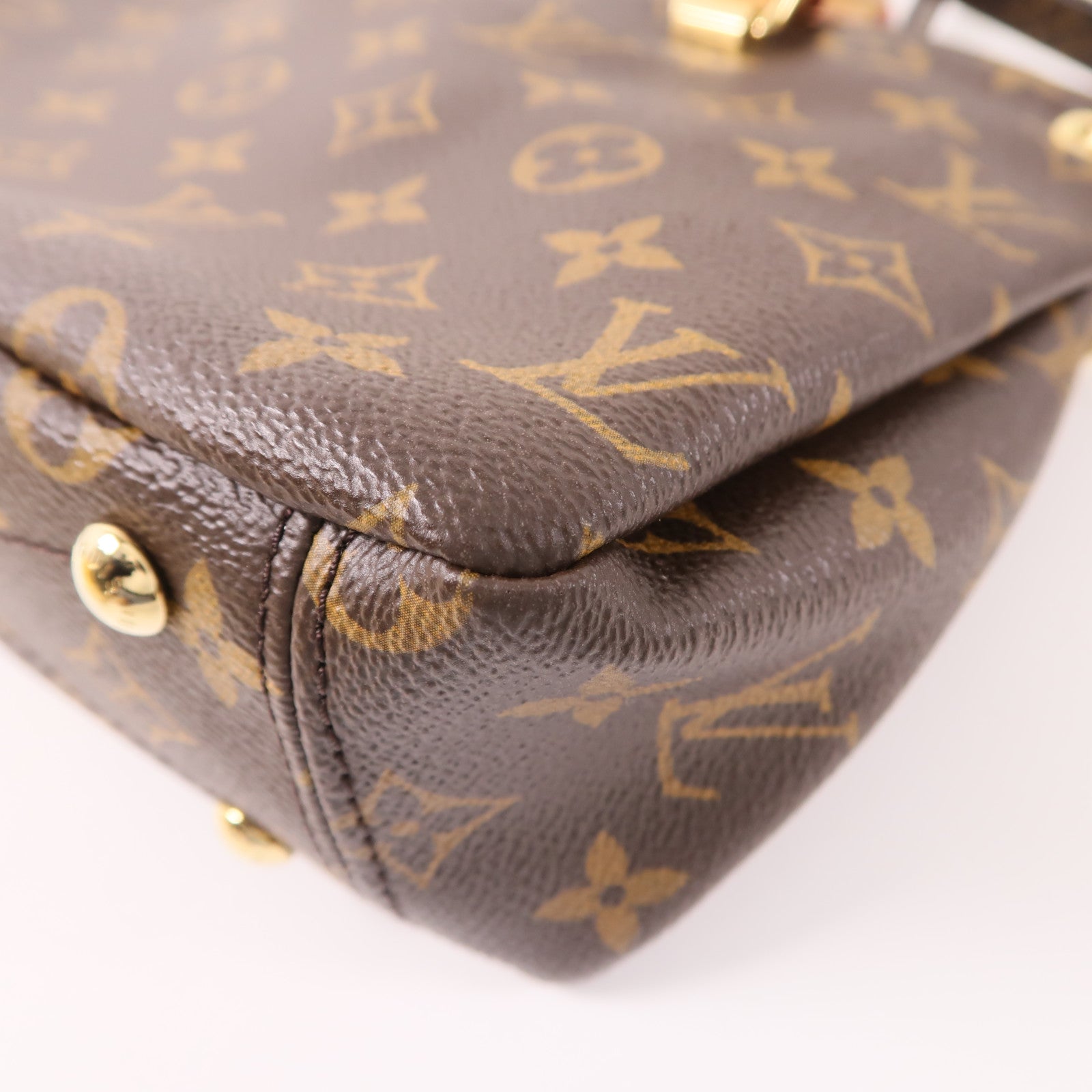 LOUIS VUITTON Monogram Pallas BB金扣手挽肩背兩用袋