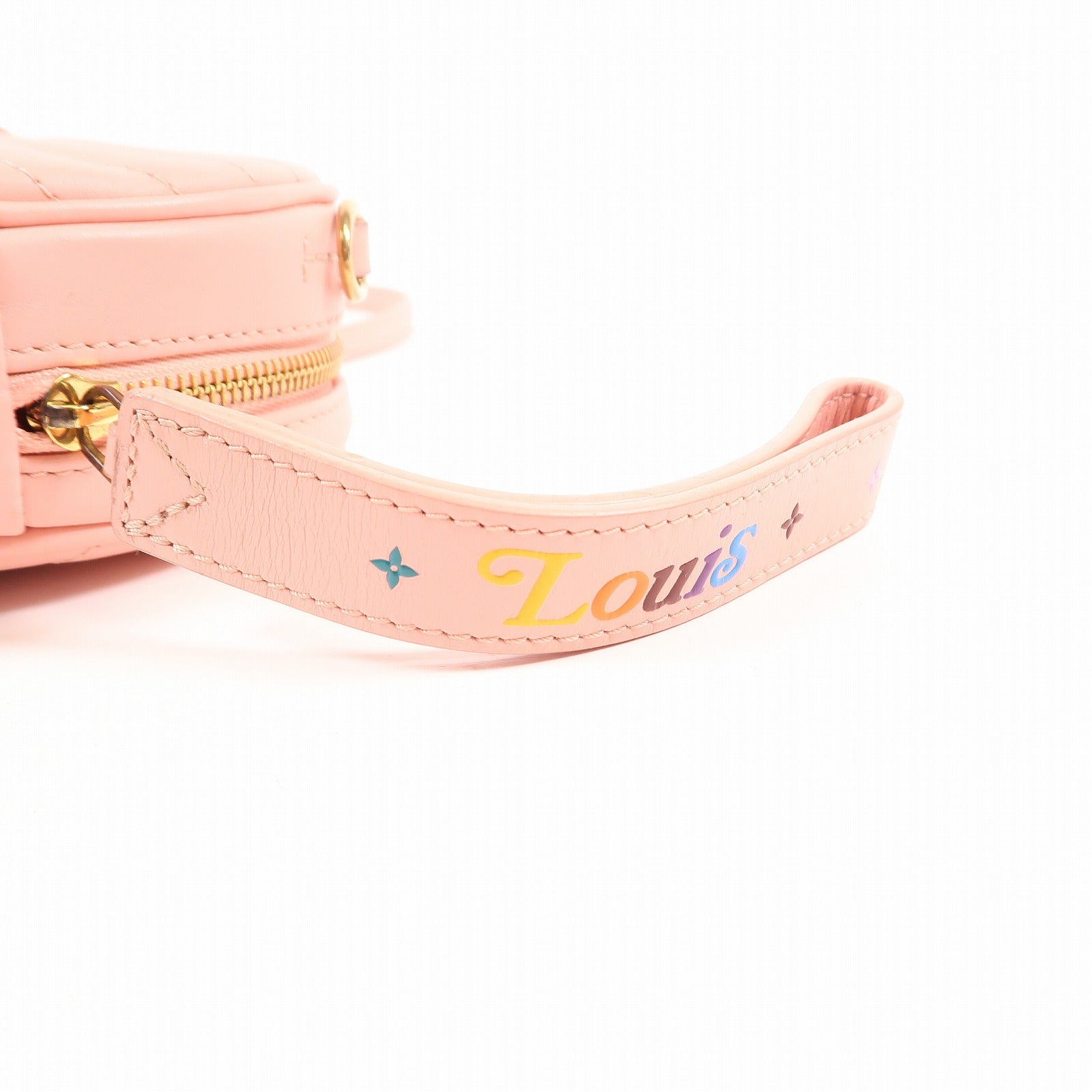 LOUIS VUITTON 牛皮皮革New Wave Heart金扣肩背袋