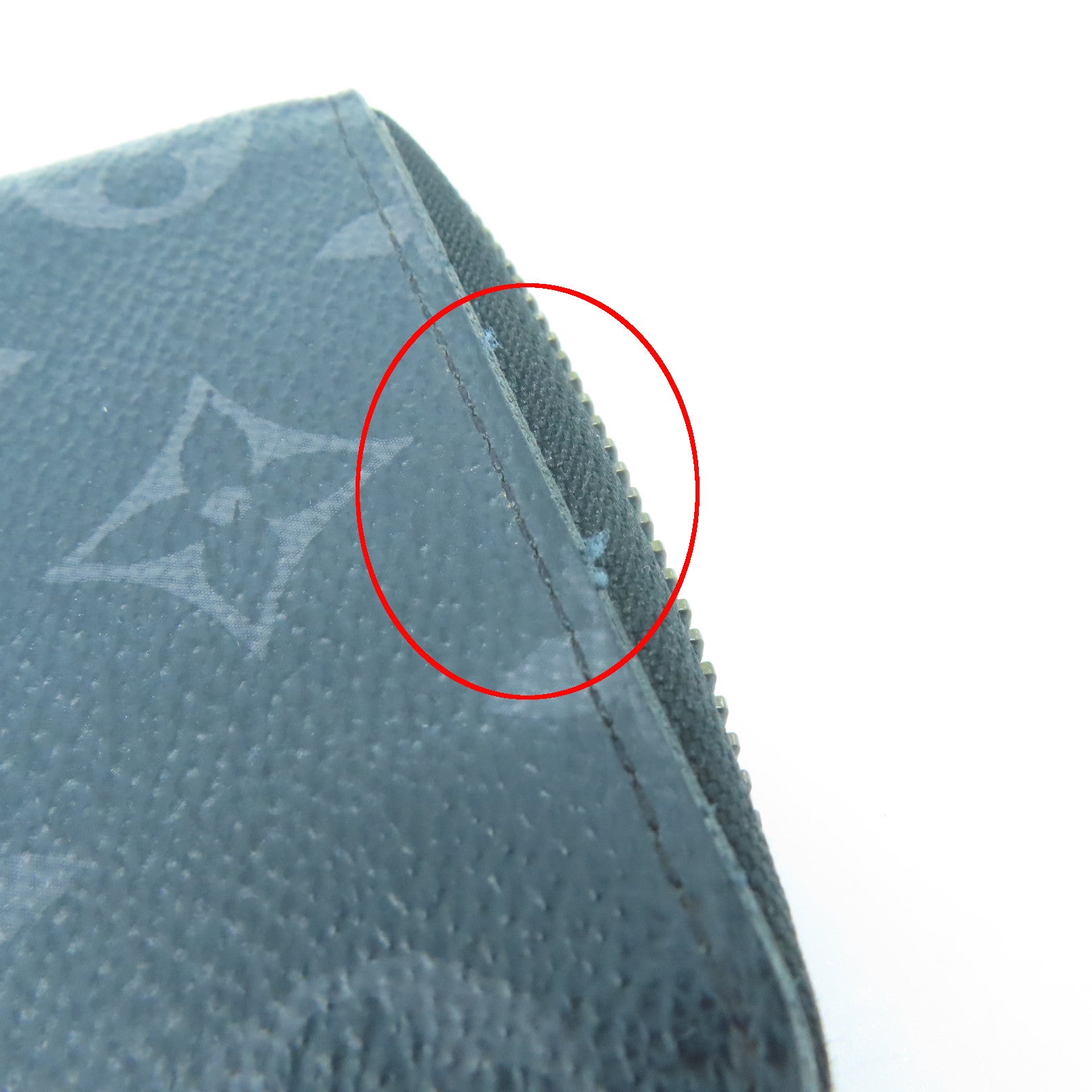 LOUIS VUITTON 【激減優惠】Monogram Eclipse Zippy Wallet Vertical銀扣長錢包黑色