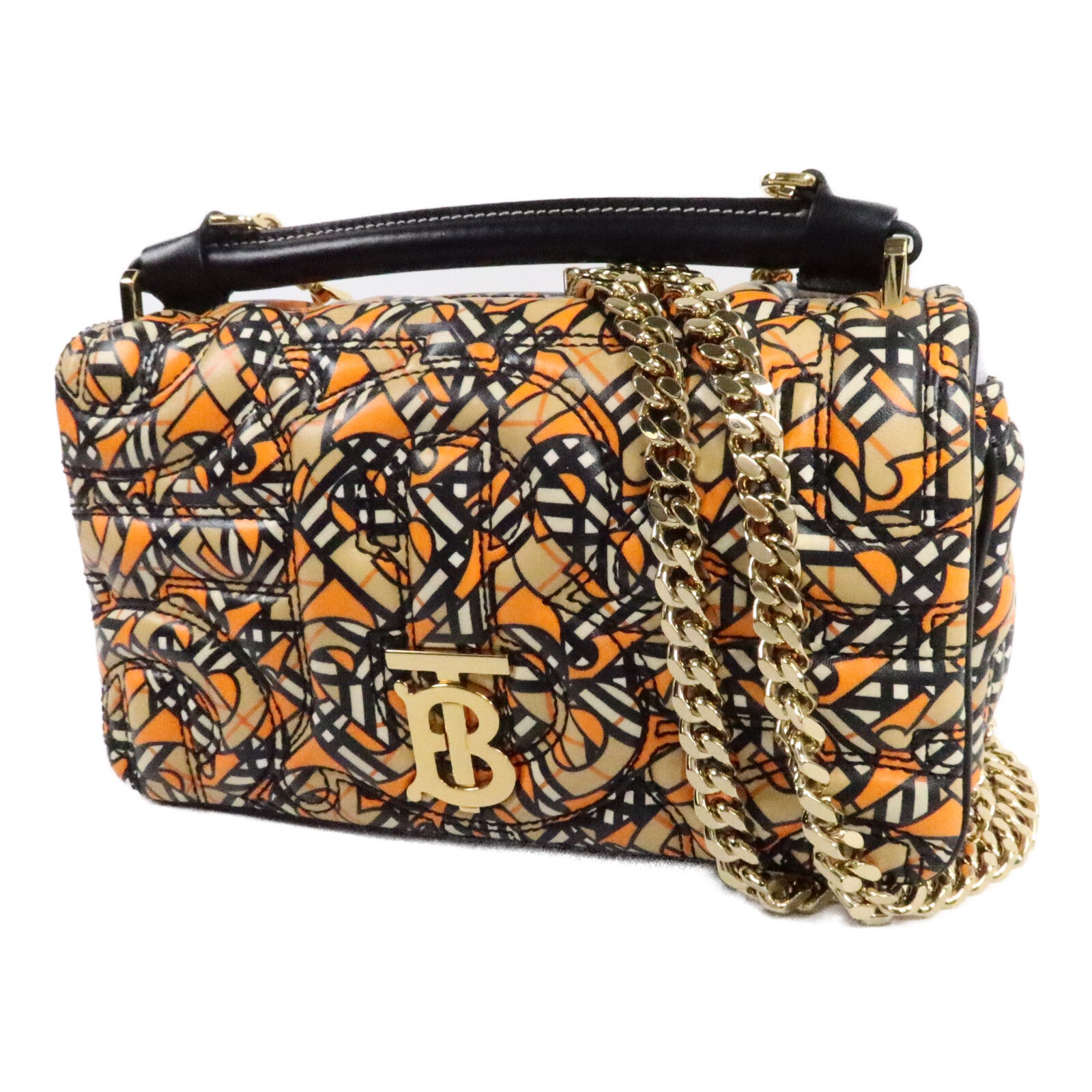 BURBERRY 羊皮皮革Lola Bag Small手挽肩背兩用袋