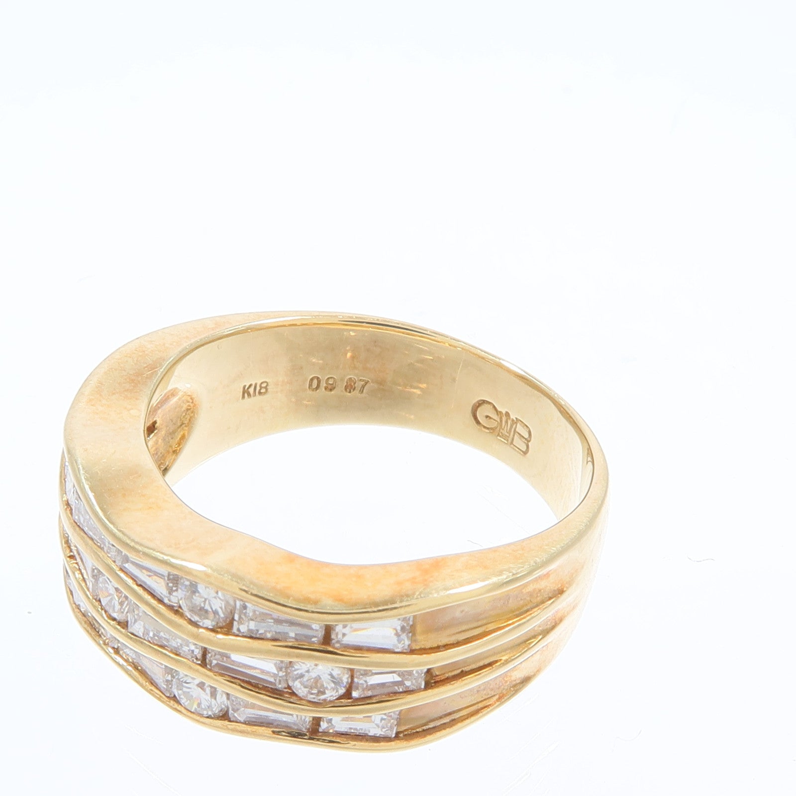 JEWELRY 18K黃金Diamond Ring鑽石戒指
