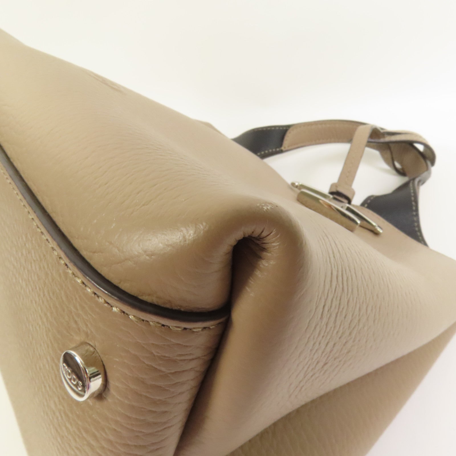 TOD'S 牛皮皮革2 way Shoulder手挽肩背兩用袋