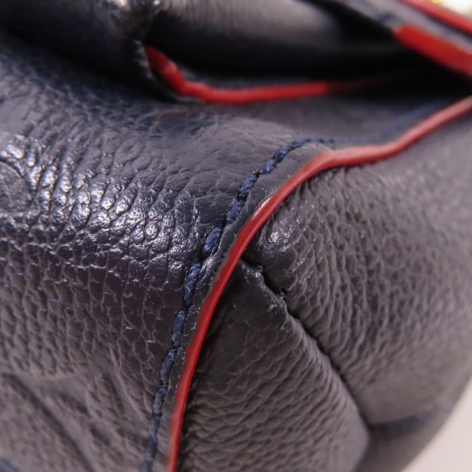 LOUIS VUITTON LV GHW Vavin PM Shoulder Bag M52271 Monogram Empreinte Navy