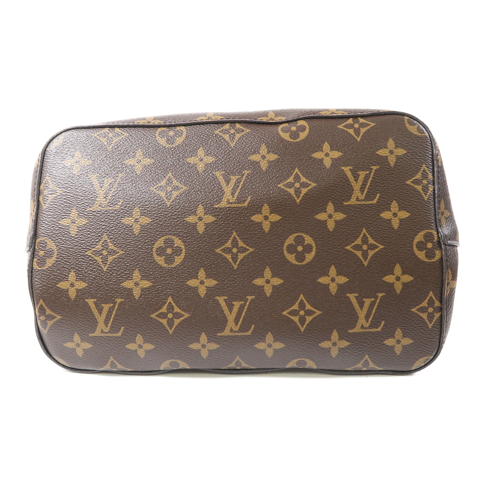 LOUIS VUITTON Monogram Neo Noe MM金扣肩背袋啡色/黑色