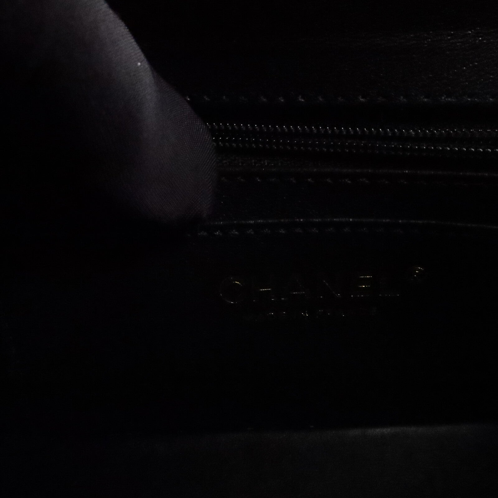 CHANEL 牛皮皮革Vanity Case手挽肩背兩用袋
