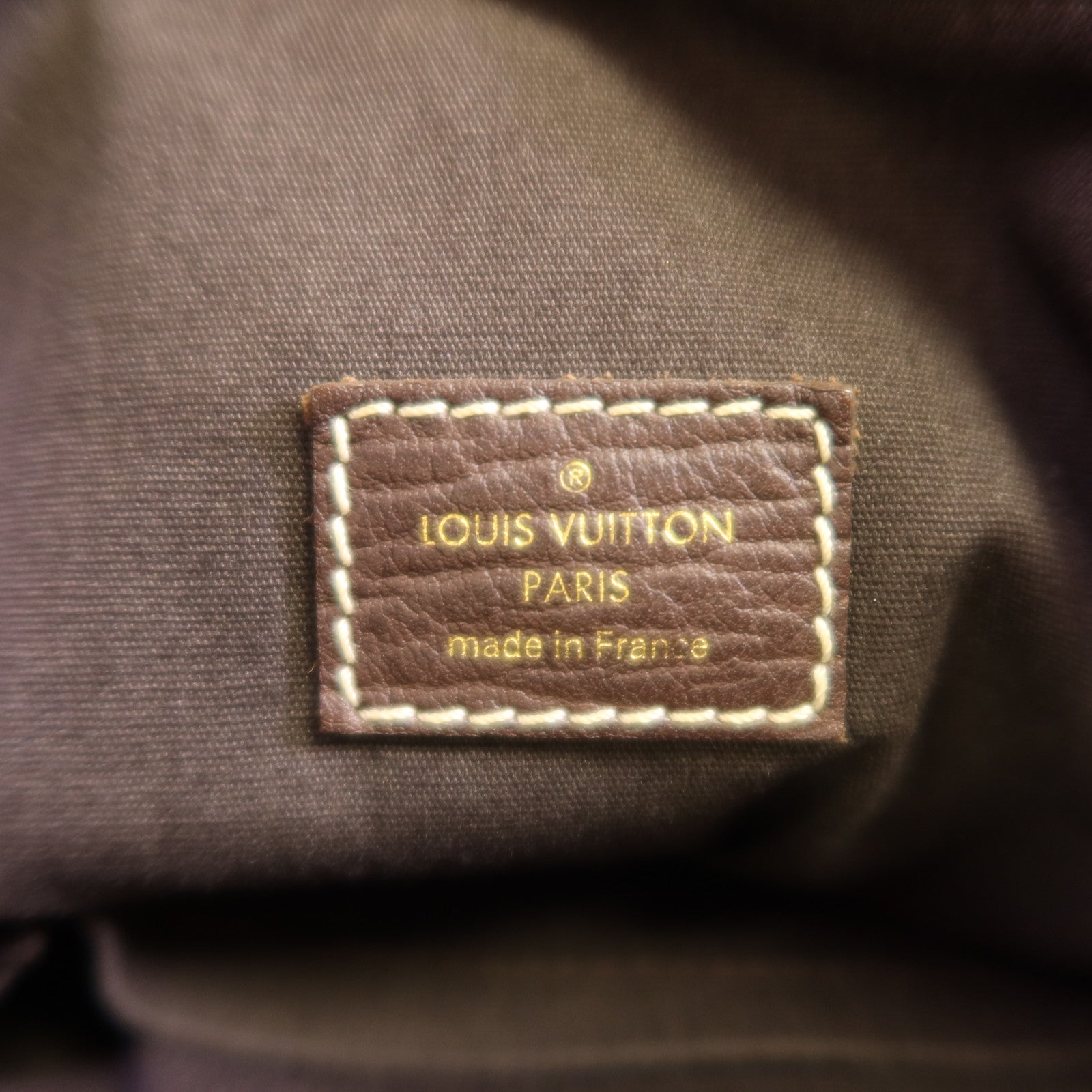 LOUIS VUITTON Monogram Mini Lin Angel Shoulder Bag金扣肩背袋