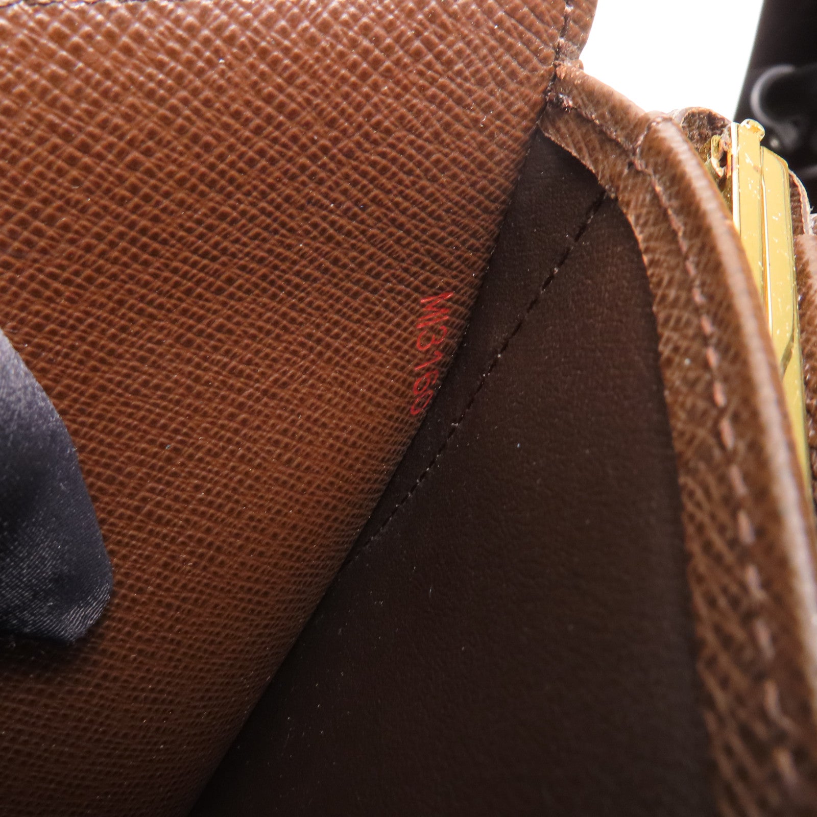 LOUIS VUITTON Damier Wallet金扣錢包