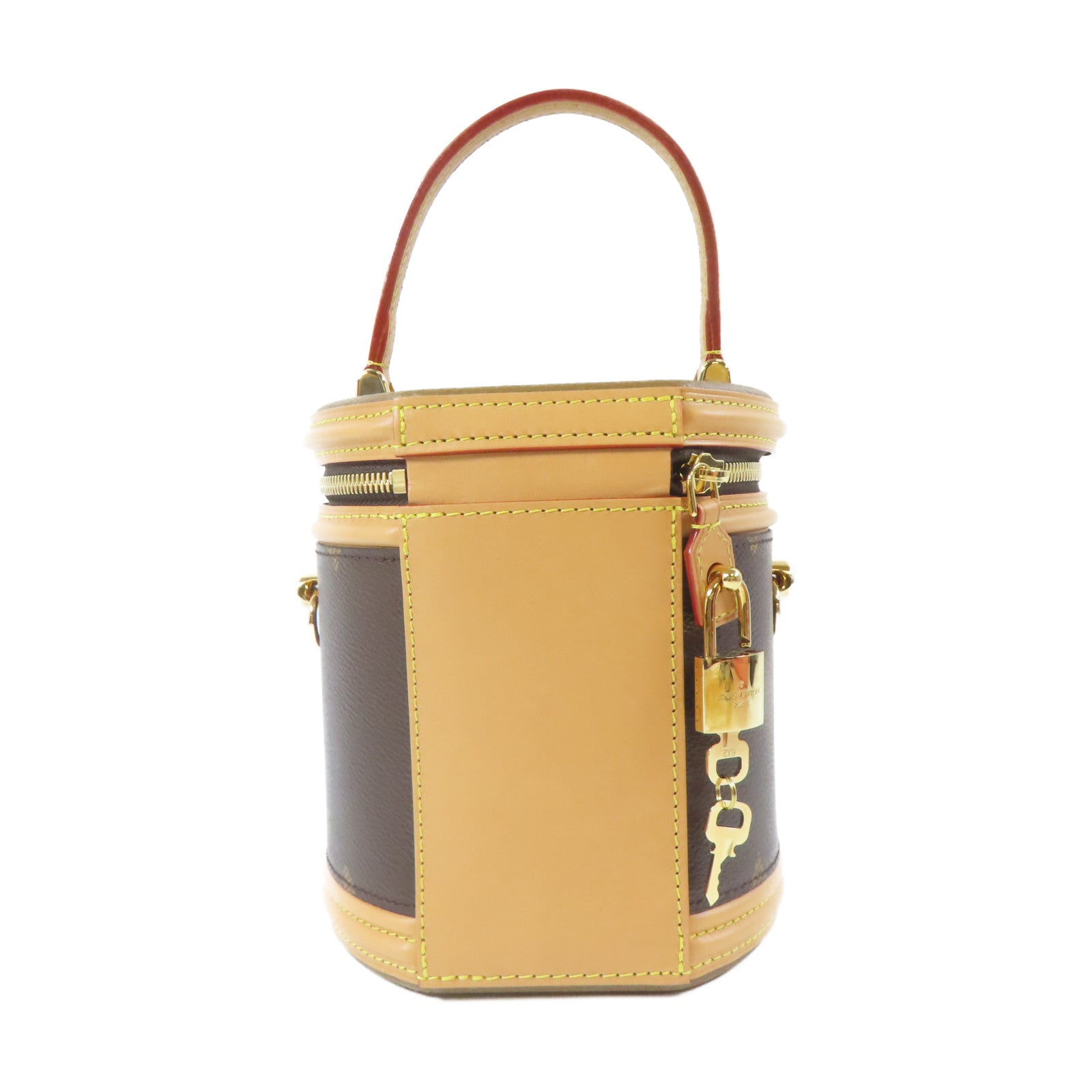 LOUIS VUITTON 【激減優惠】Monogram Giant Cannes金扣手挽肩背兩用袋啡色