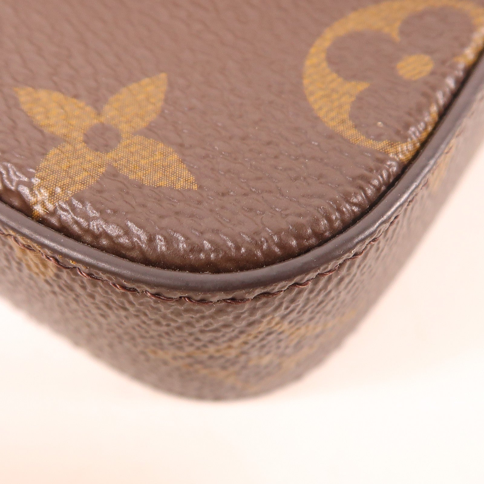 LOUIS VUITTON LV GHW Felicie Strap & Go Shoulder Bag M80091 Monogram Brown/Green
