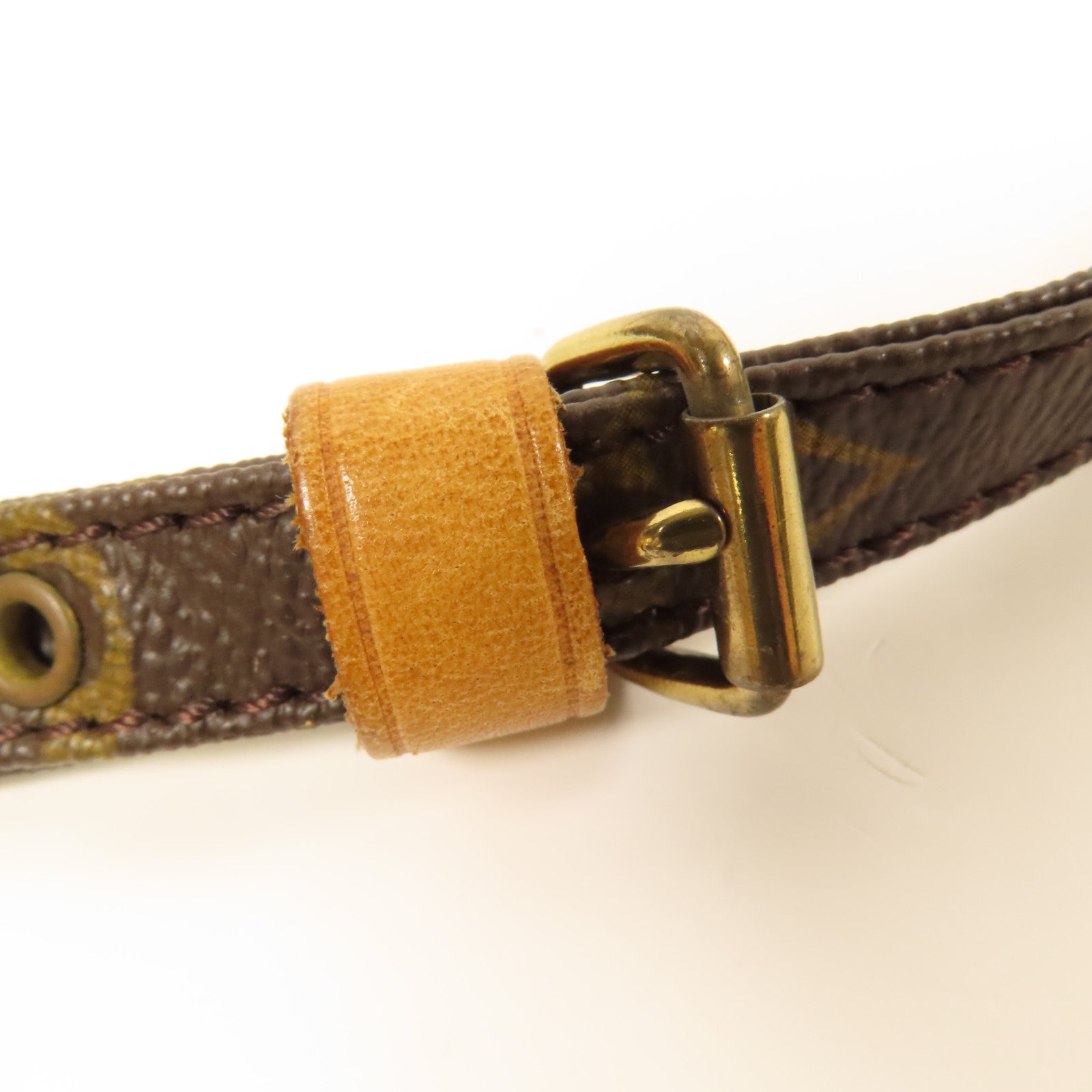 LOUIS VUITTON Monogram Marly Bandouliere金扣肩背袋棕色
