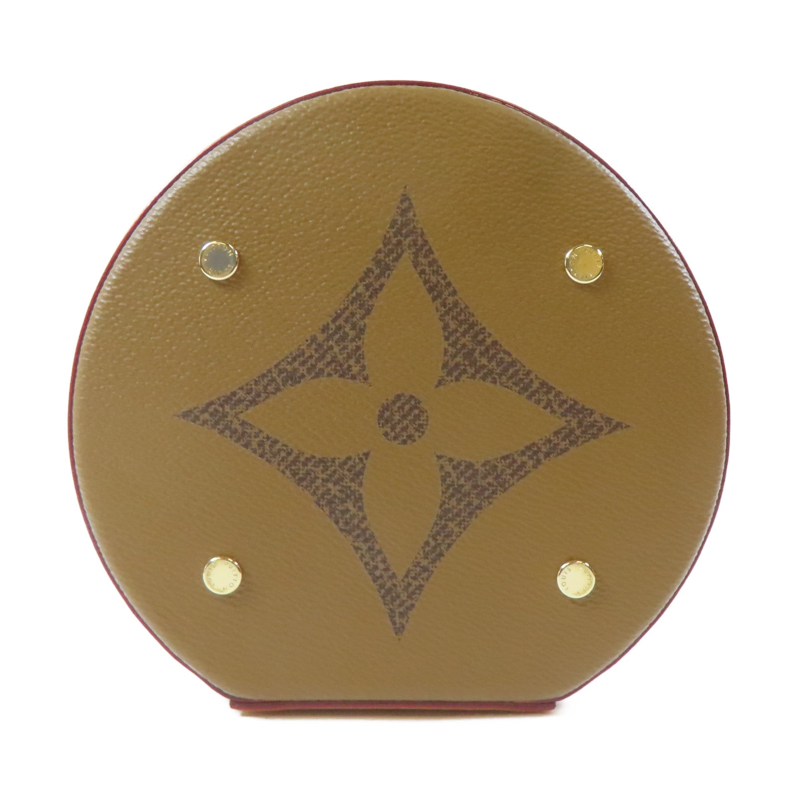 LOUIS VUITTON 【激減優惠】Monogram Giant Cannes金扣手挽肩背兩用袋啡色