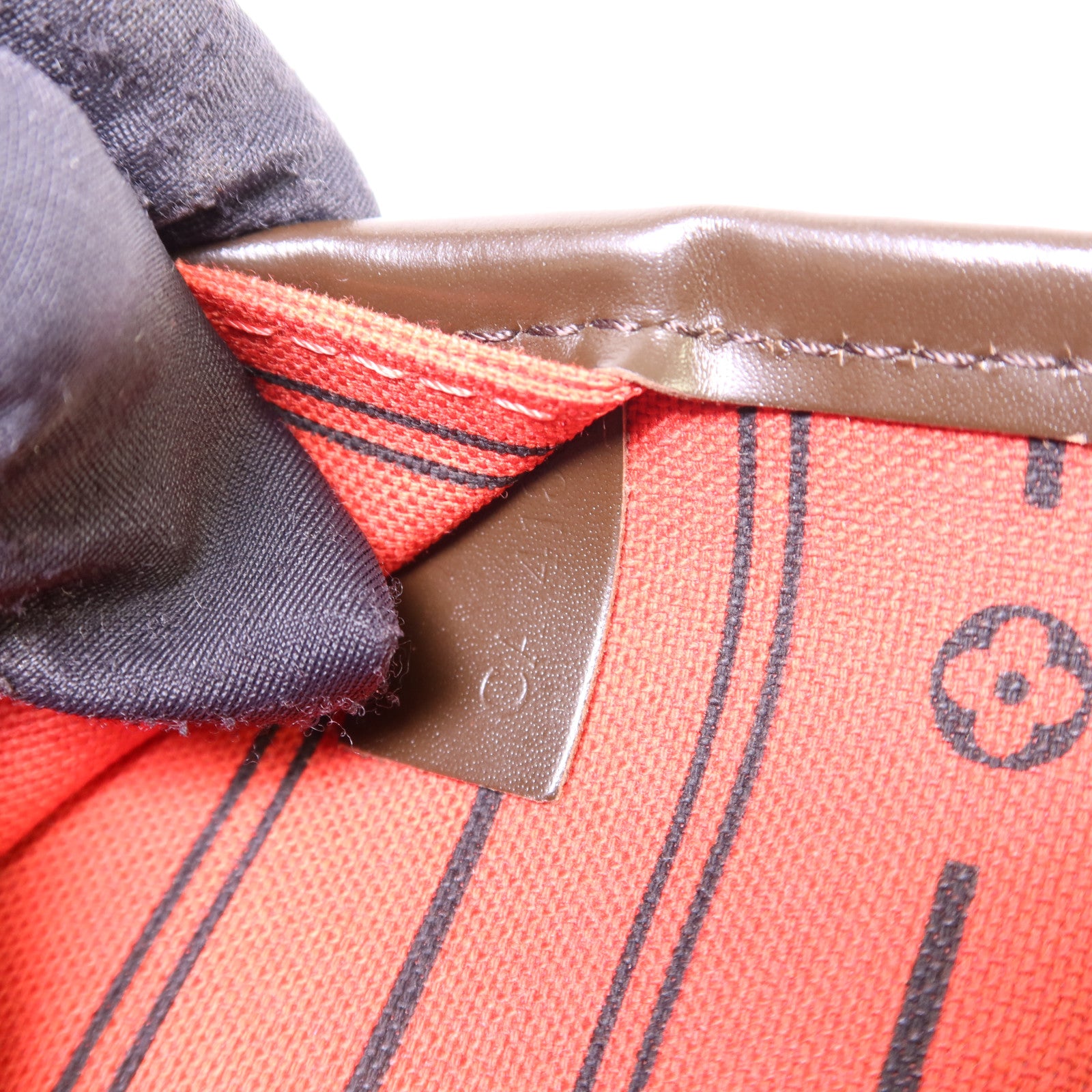 LOUIS VUITTON Damier Neverfull MM金扣手挽袋/肩背袋