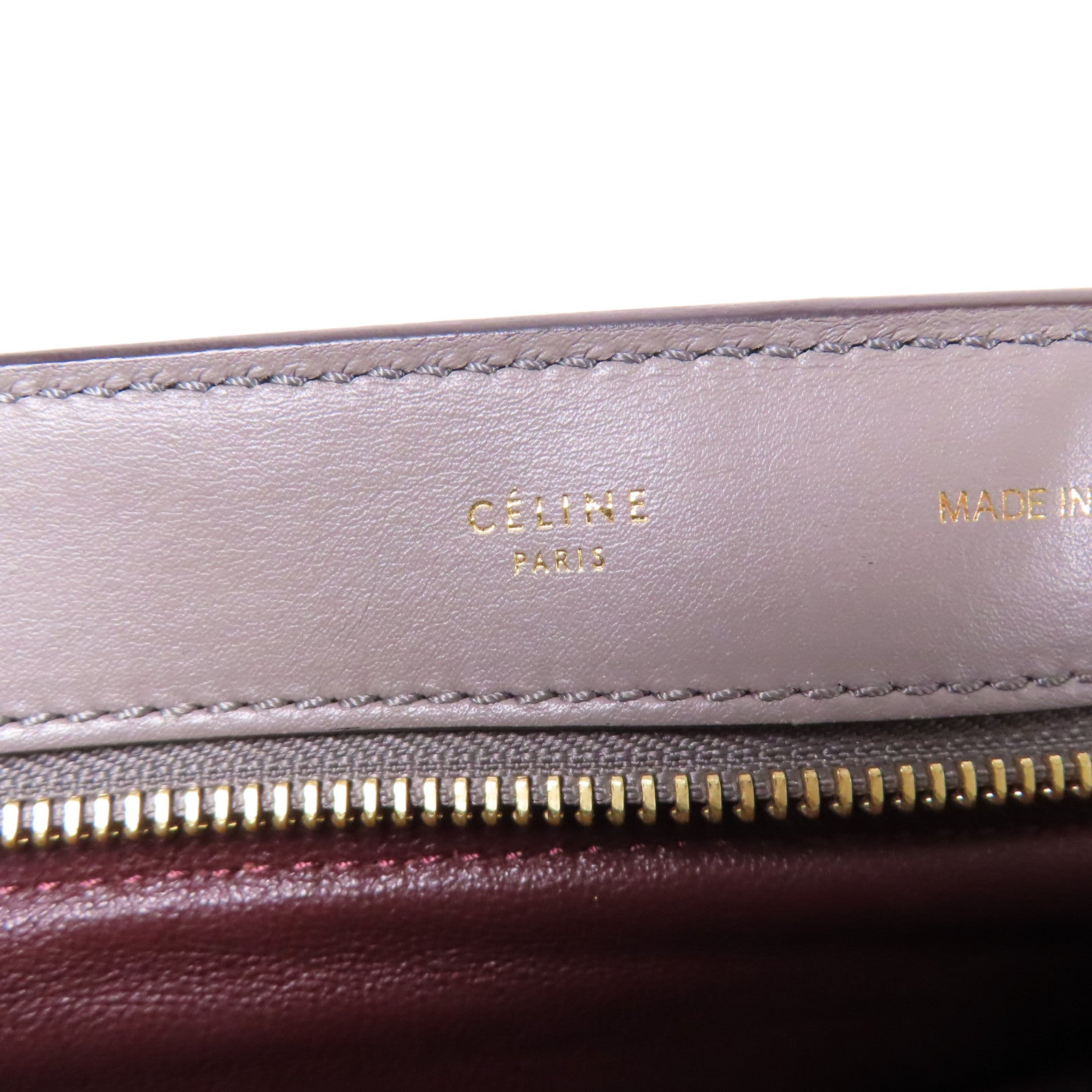 CELINE 牛皮皮革/麂皮皮革Trapeze金扣手挽肩背兩用袋