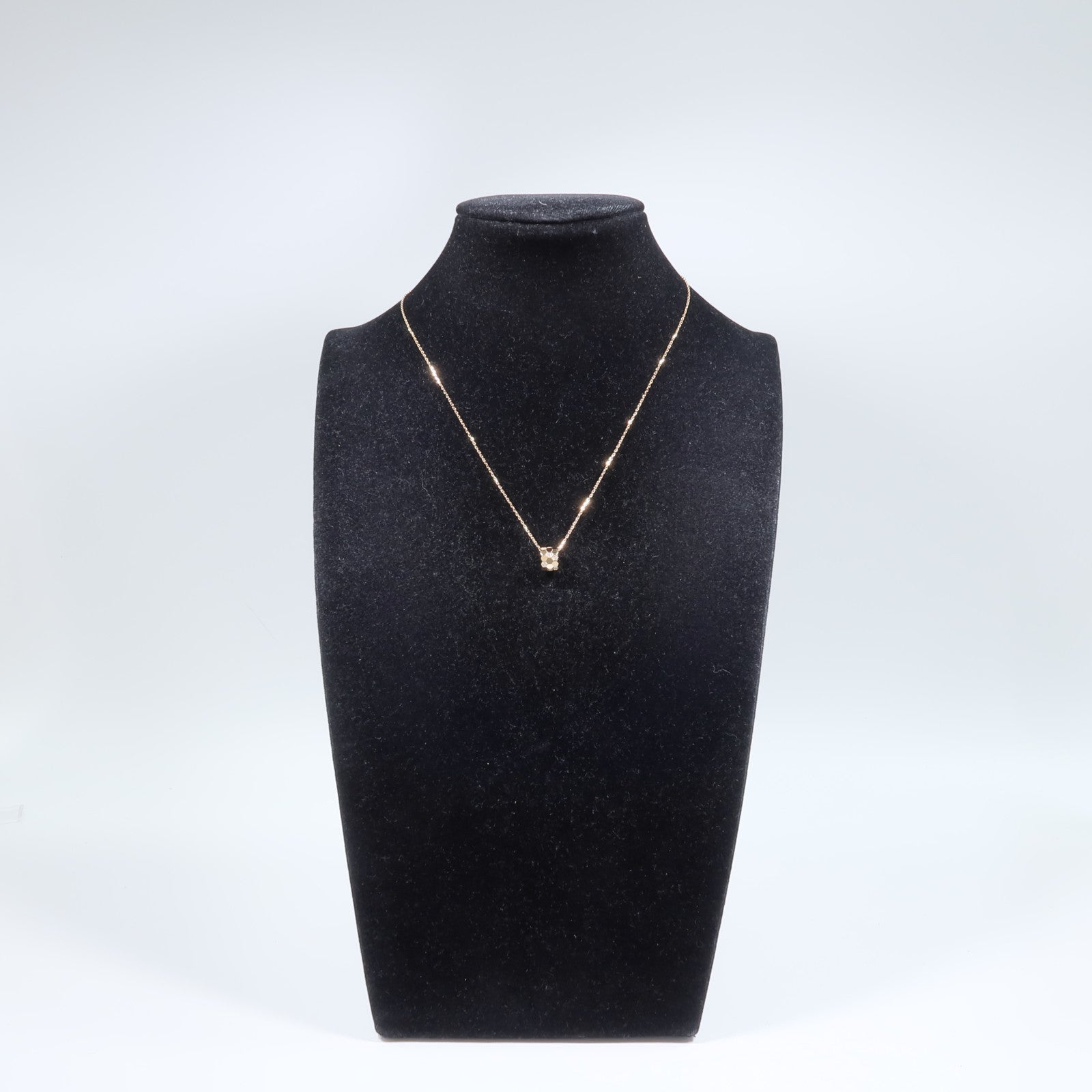Chaumet 18K玫瑰金Bee de Chaumet鑽石項鍊