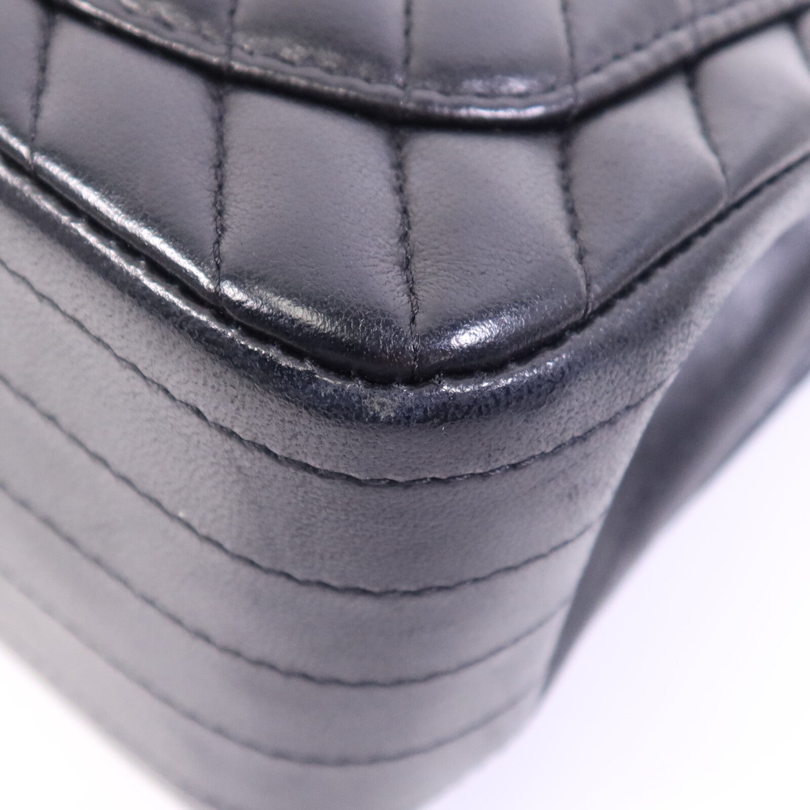 CHANEL 羊皮皮革Mini Classic 17鏈帶肩背袋