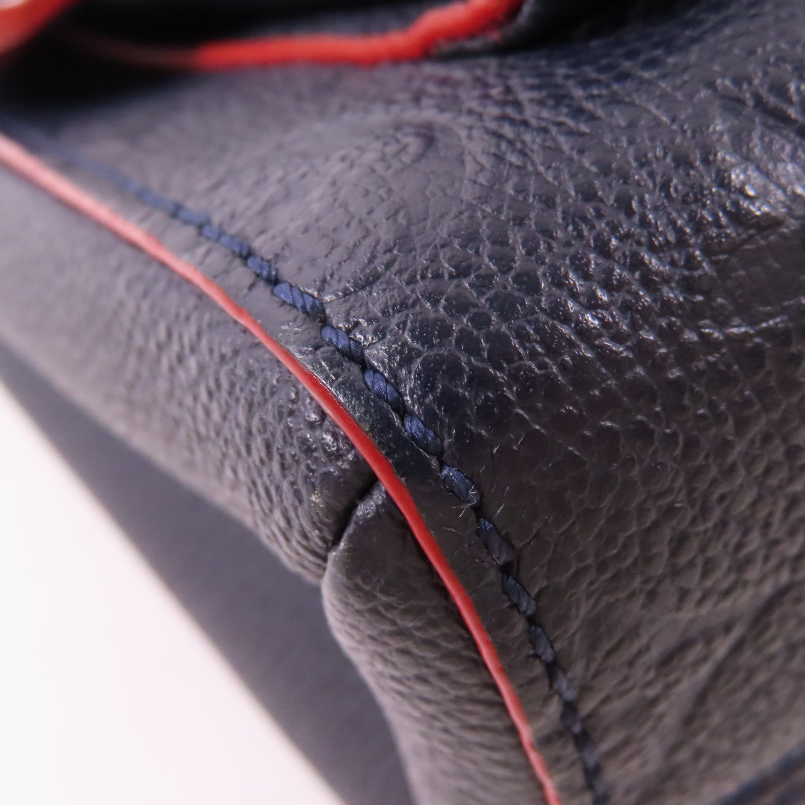 LOUIS VUITTON LV GHW Vavin PM Shoulder Bag M52271 Monogram Empreinte Navy