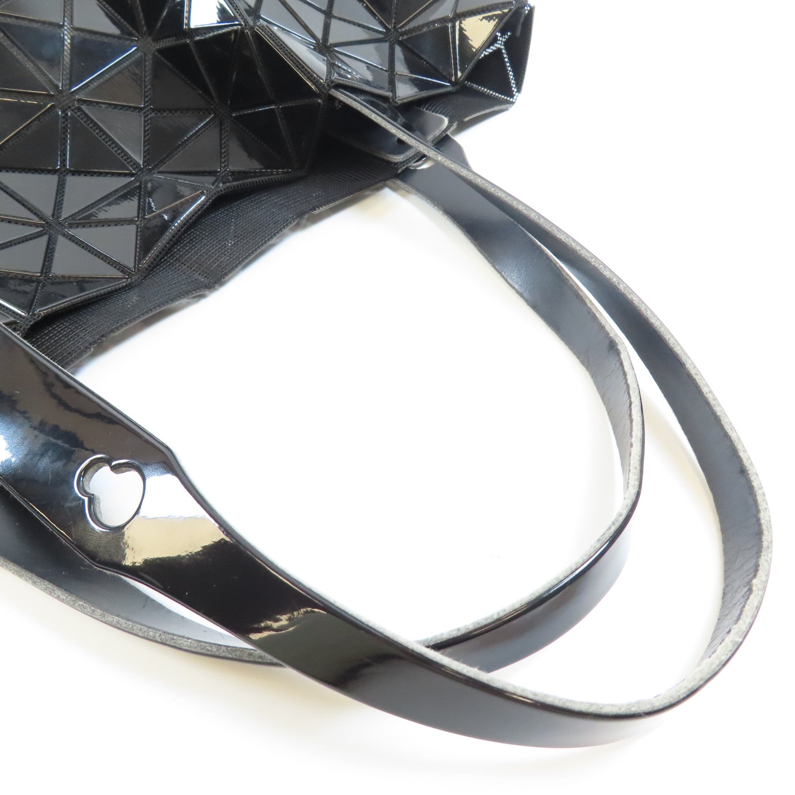 BAO BAO ISSEYMIYAKE PVC Shoulder Bag手挽袋黑色