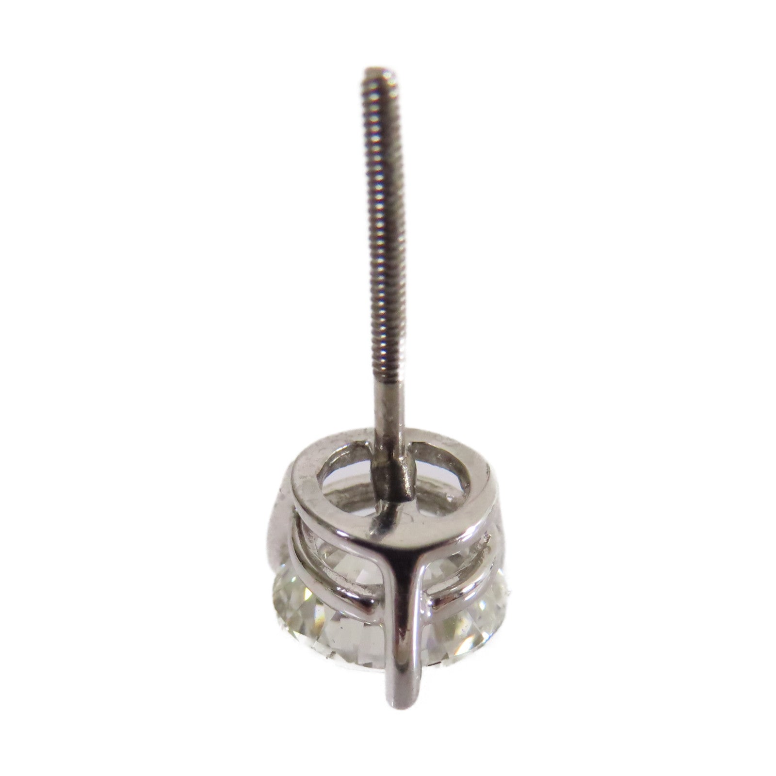 JEWELRY 14K白金/0.76ct/0.72ct鑽石Diamond Earrings耳環