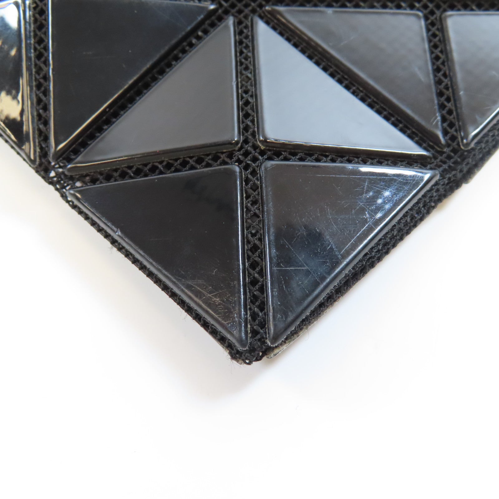 BAO BAO ISSEYMIYAKE PVC Shoulder Bag手挽袋黑色