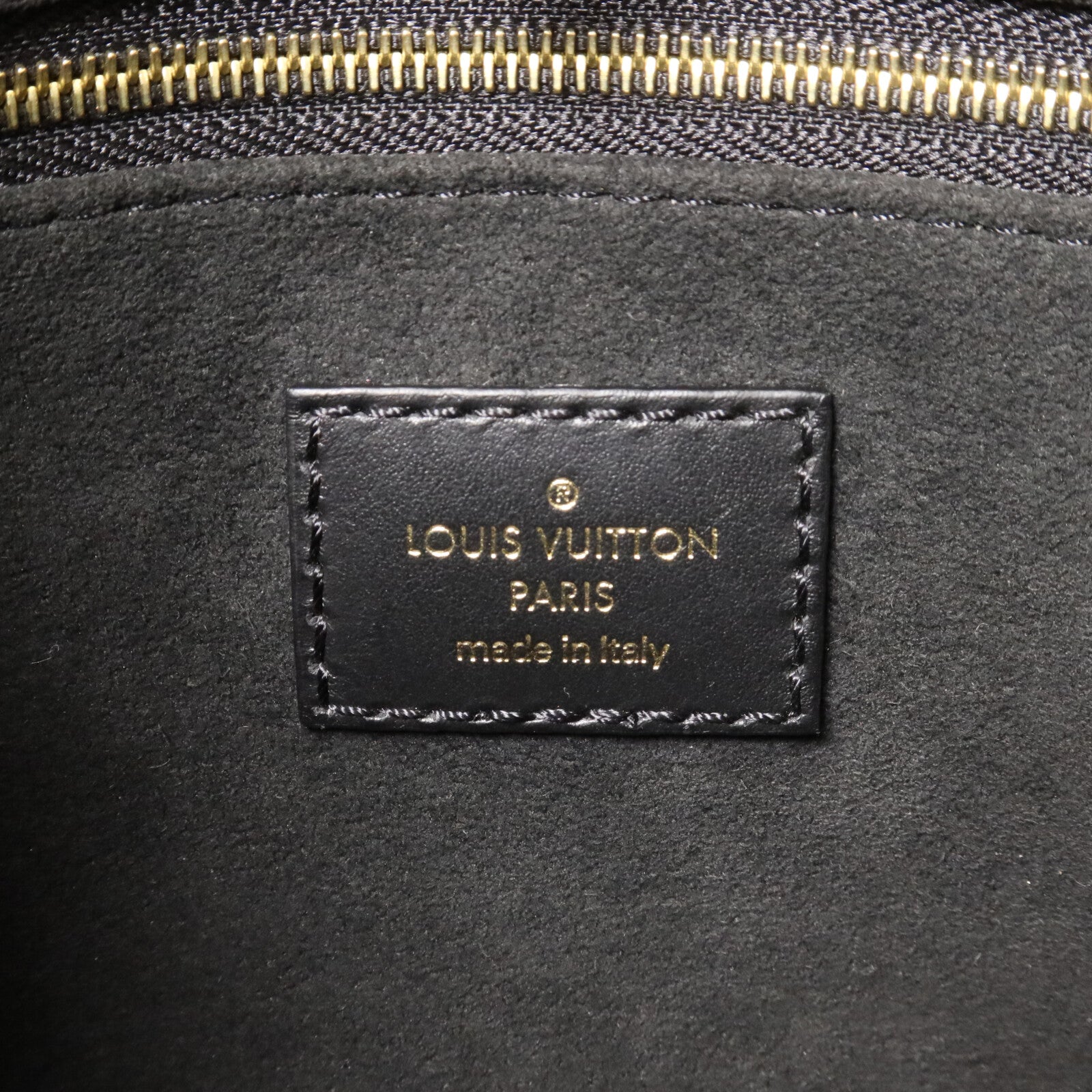 LOUIS VUITTON Monogram Empreinte OnTheGo PM手挽肩背兩用袋