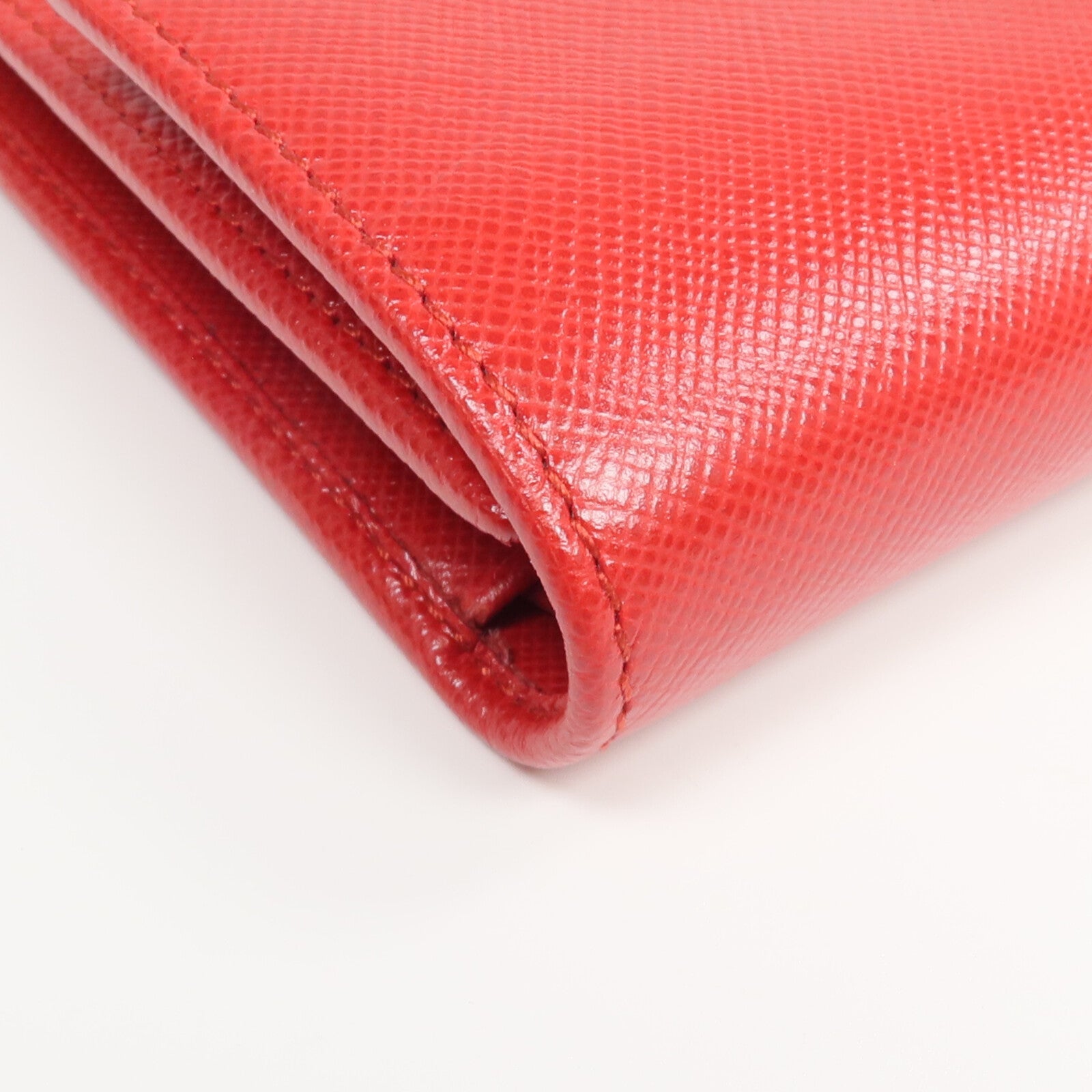 PRADA 牛皮皮革Fold Wallet錢包
