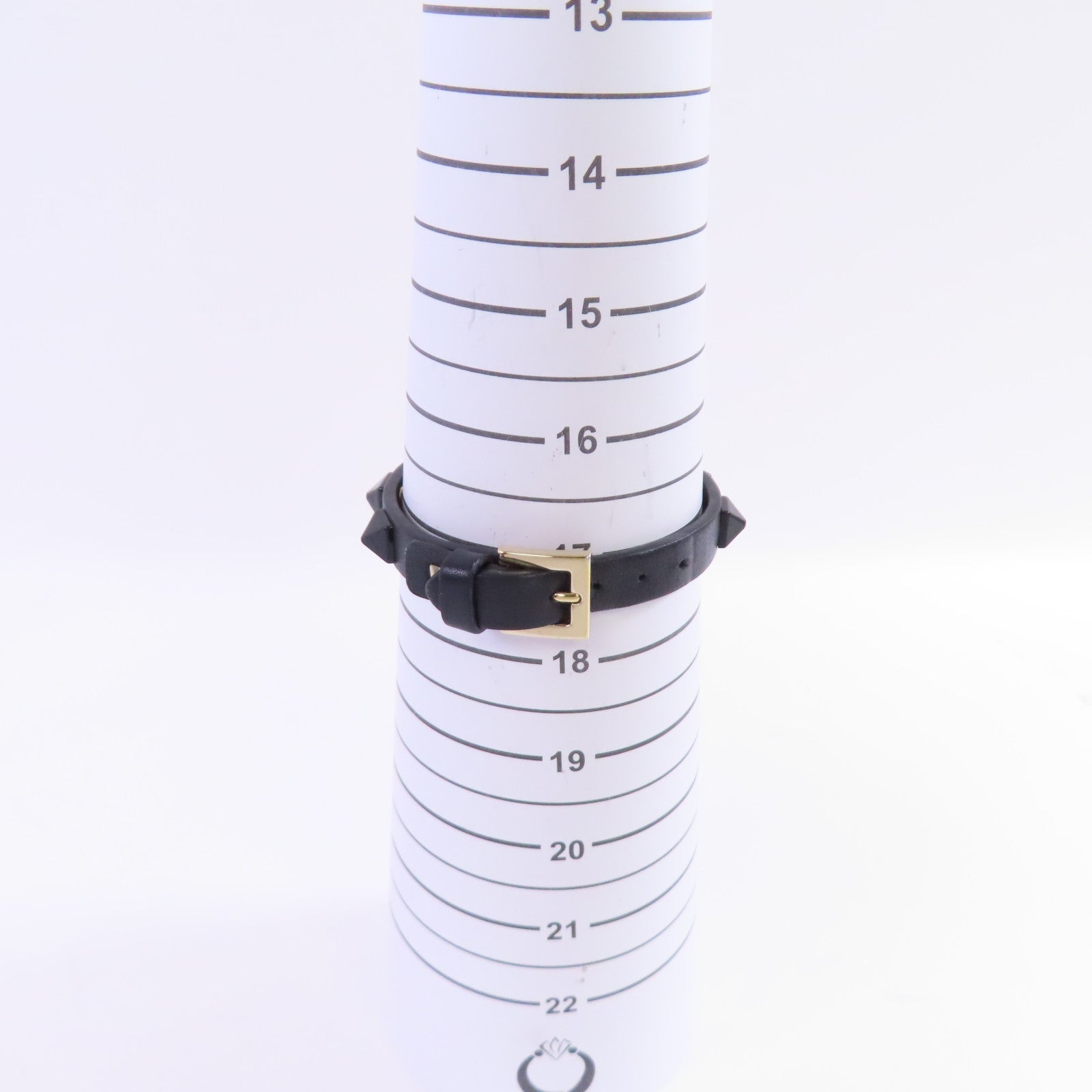 Valentino 牛皮皮革/金屬Rockstud Leather Bracelet手鏈