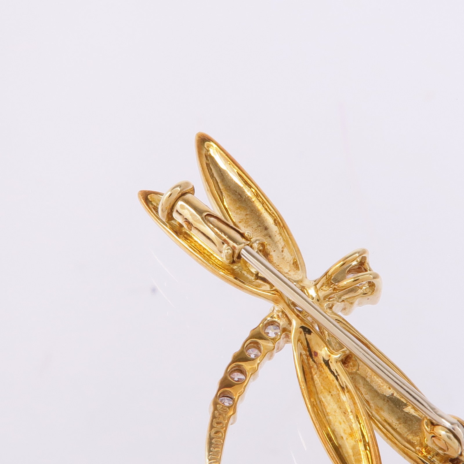 JEWELRY 18K黃金Diamond Brooch鑽石胸針