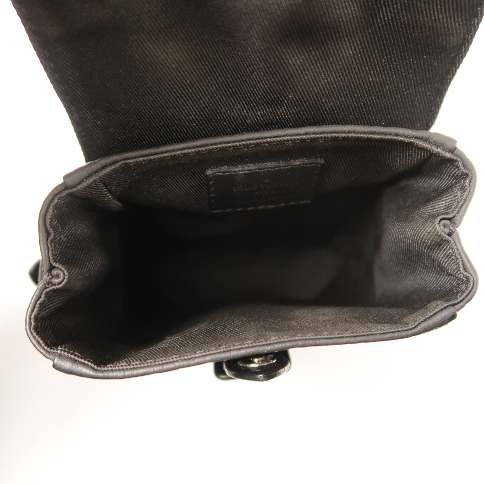 LOUIS VUITTON Monogram Taurillon Nano Christopher手挽肩背兩用袋